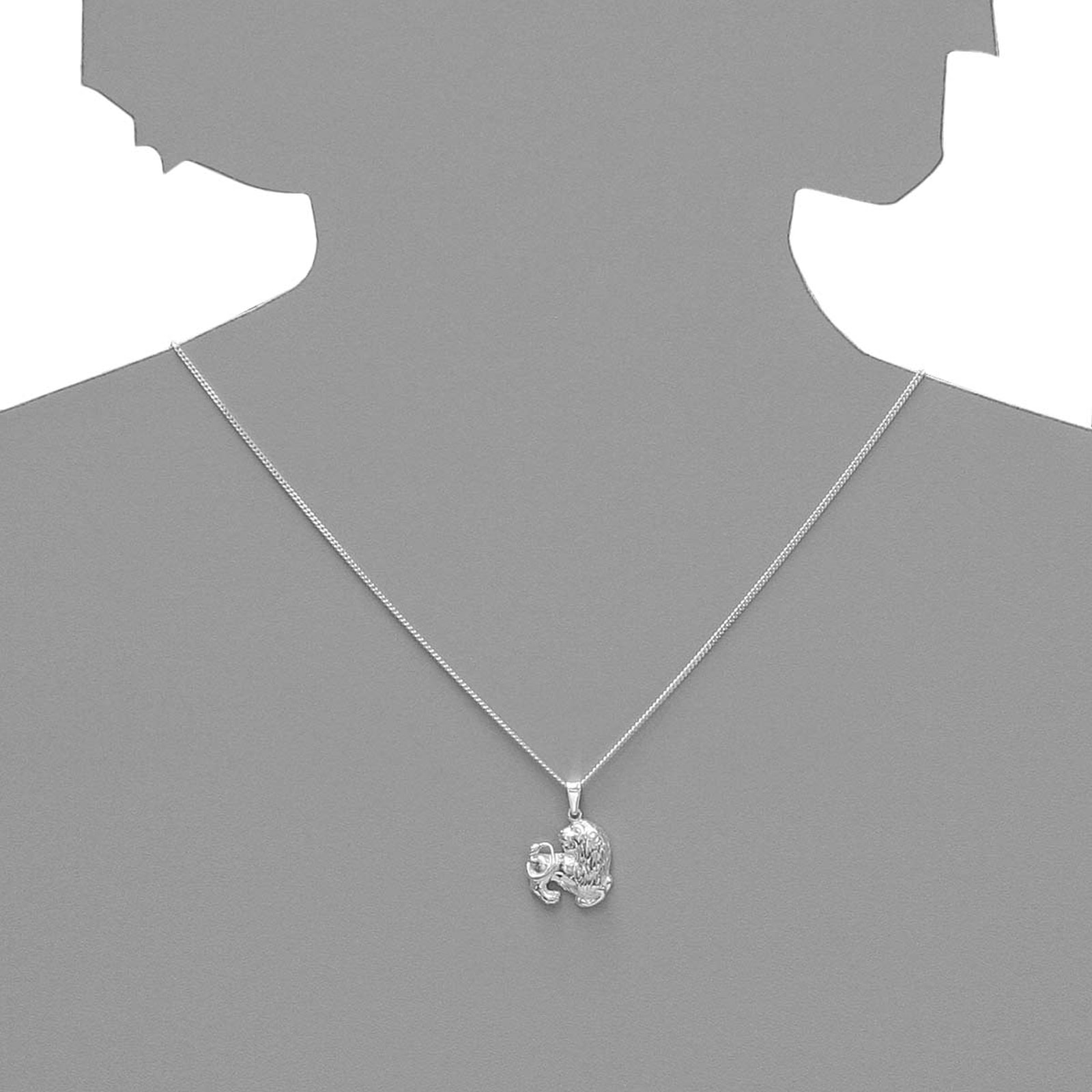 OSTSEE-SCHMUCK Kettenanhänger »Ostsee-Schmuck Anhänger Tierkreiszeichen Löwe«, (1 tlg.)