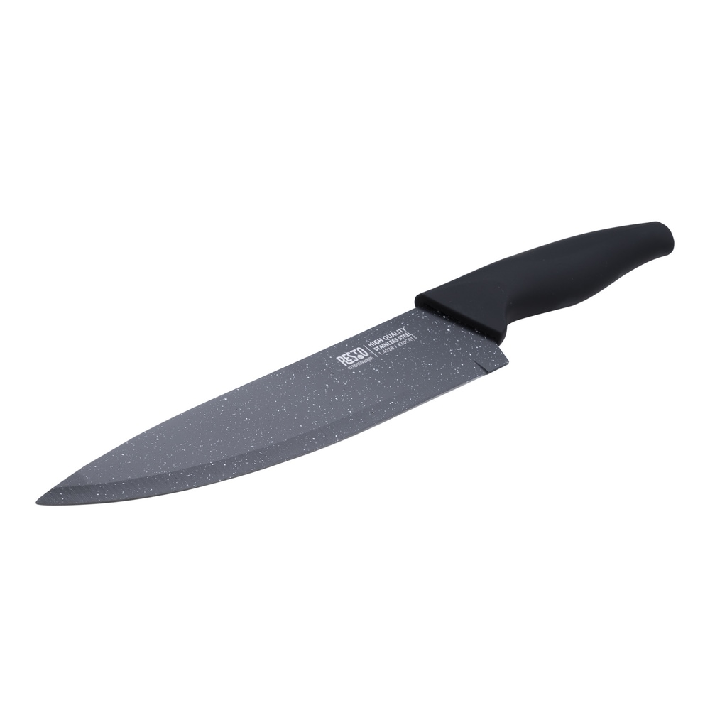 RESTO Kitchenware Messer-Set »Leo, Edelstahlmesser 4-teilig in Magnet-Geschenkbox«, (Set, 4 tlg.), Kochmesser, Tranchiermesser, Universalmesser, Gemüsemesser
