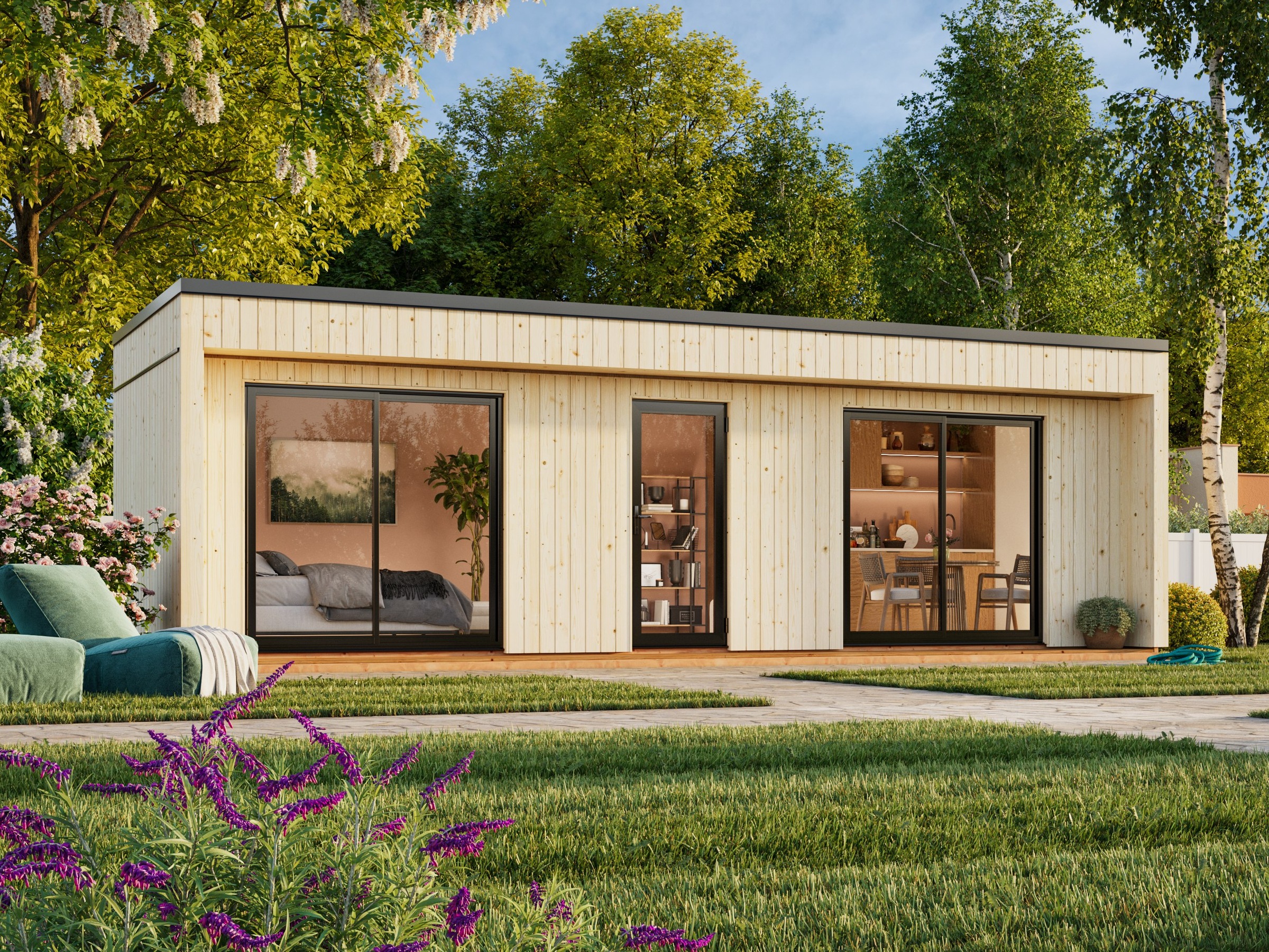 Palmako Gartenhaus »Johanna 22,4 m²«