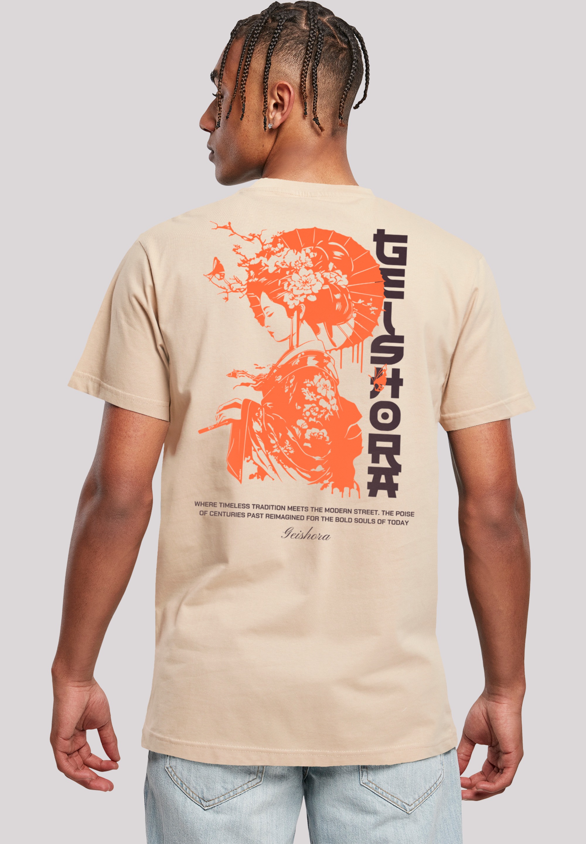 F4NT4STIC T-Shirt »Geishora Japan Streetstyle« Japan Streetwear Styles