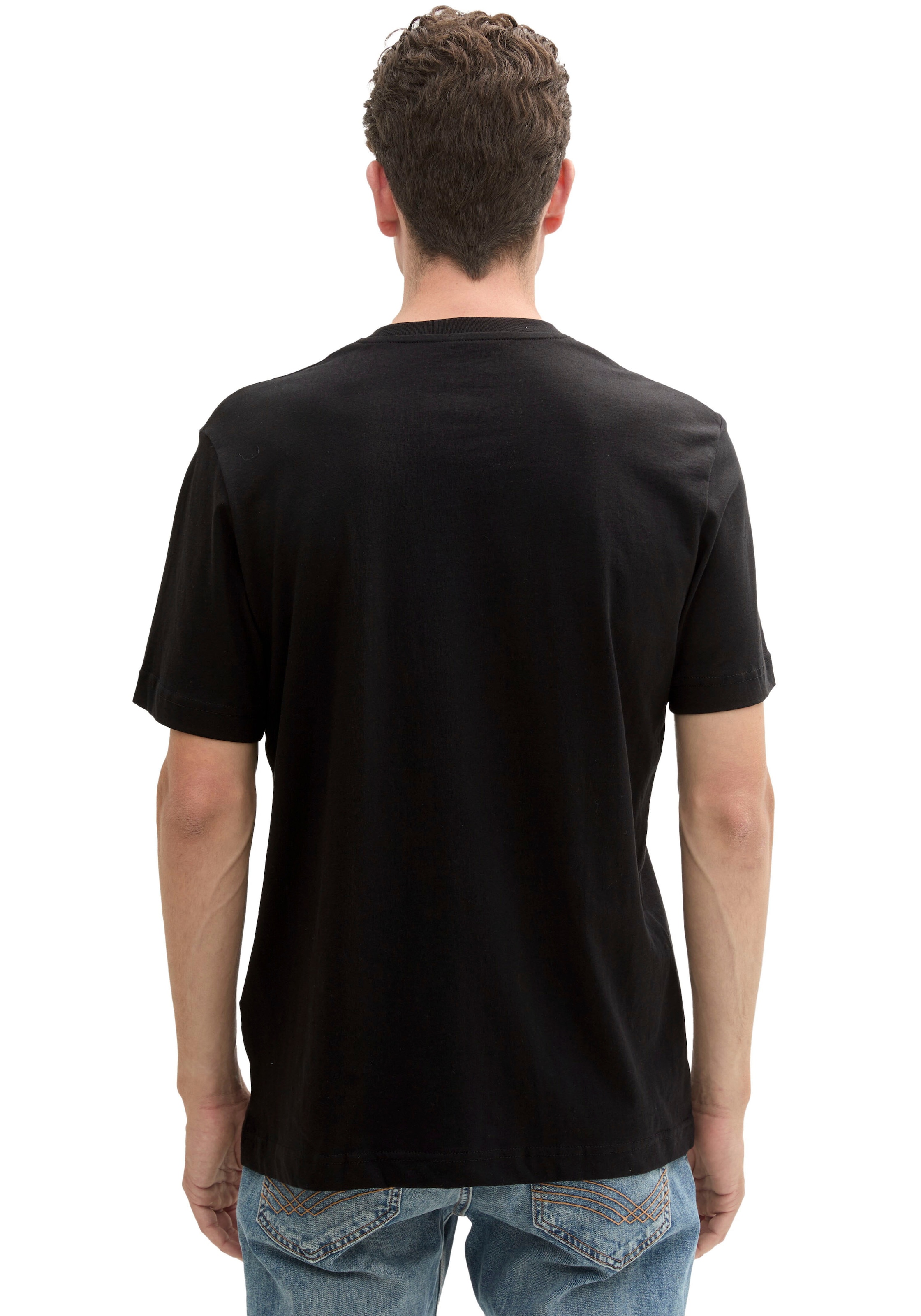 TOM TAILOR T-Shirt, (Packung, 2 tlg.), unifarben