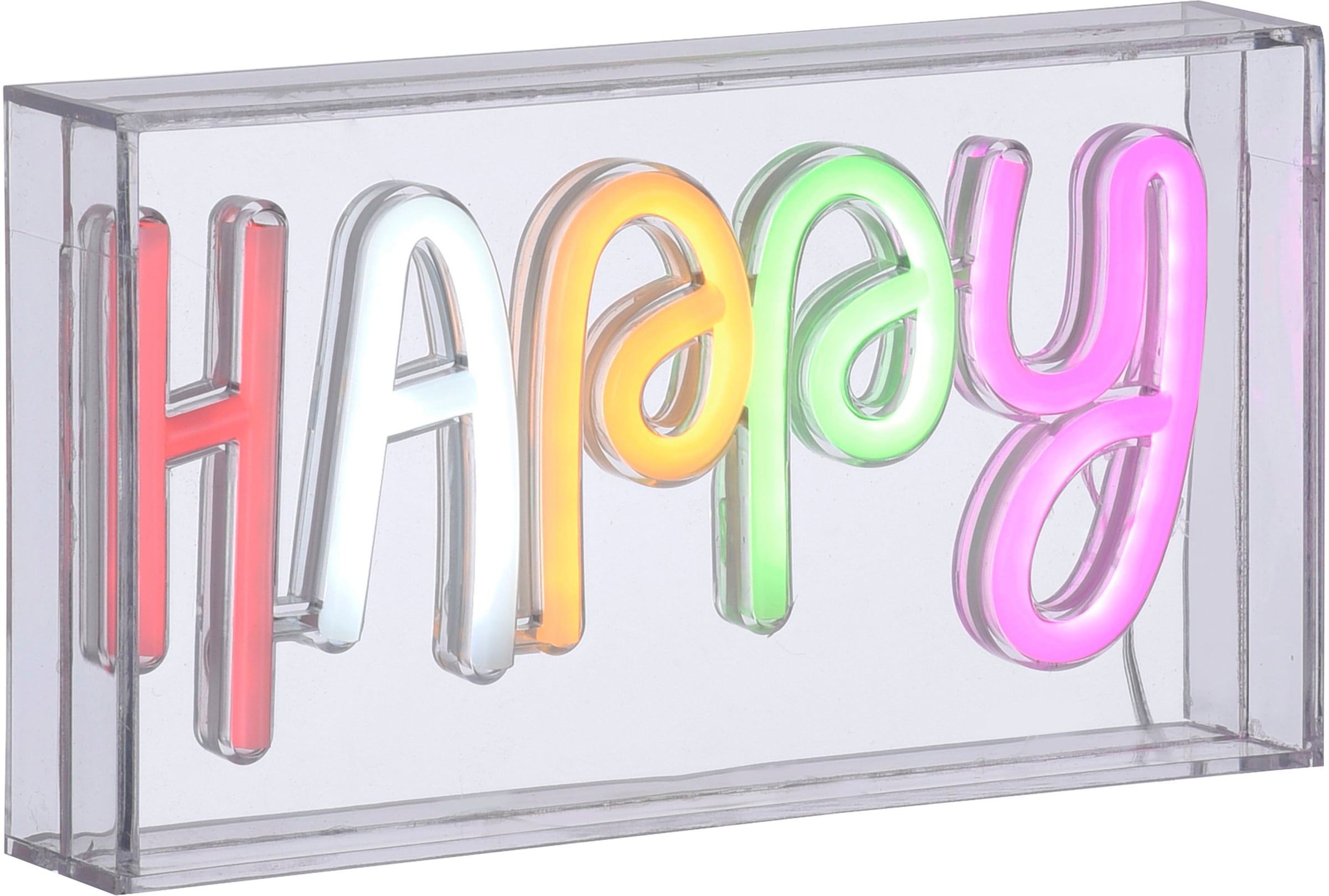 LIGHT »NEON-HAPPY«, JUST flammig-flammig BAUR 1 Wandleuchte | LED