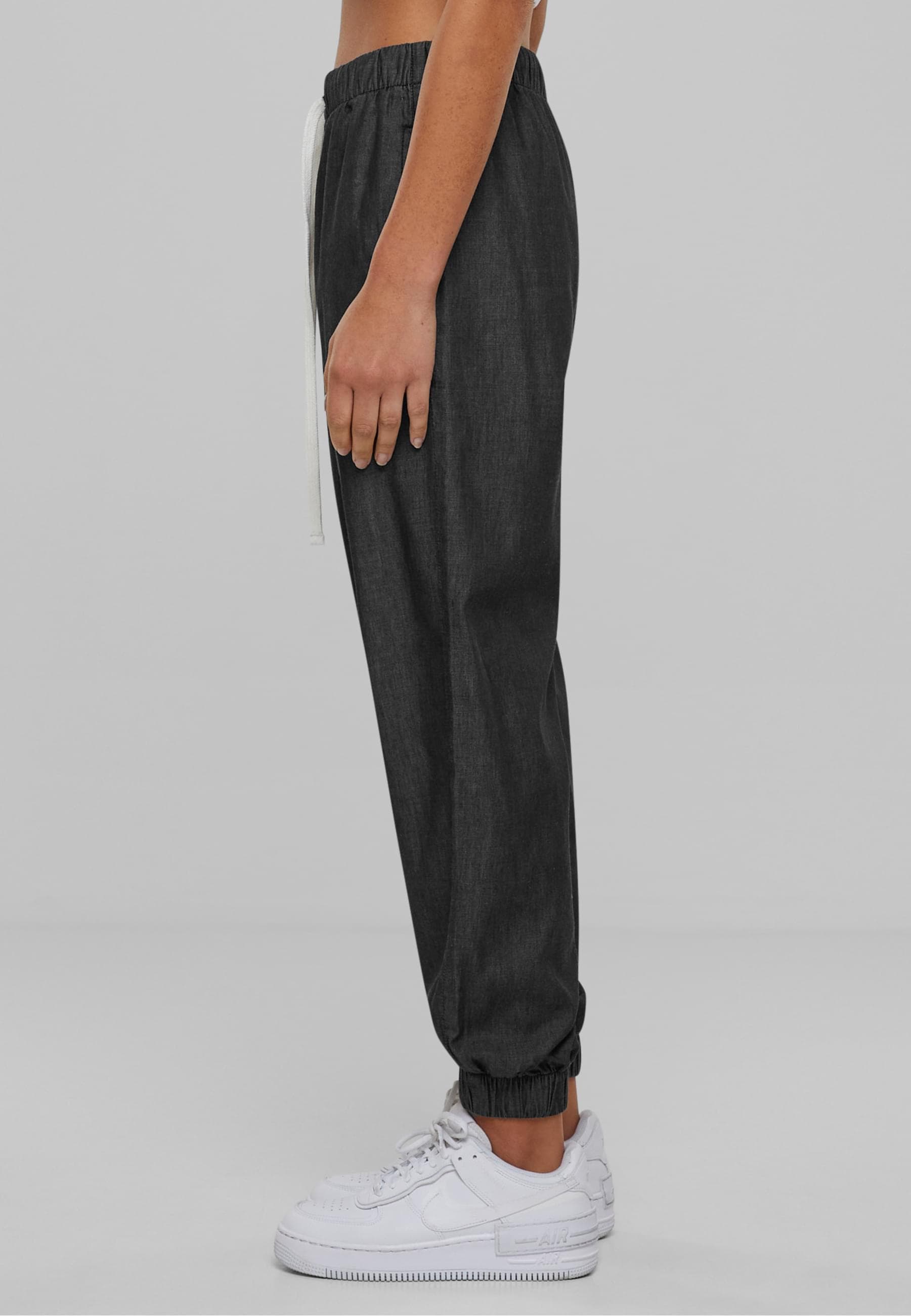 URBAN CLASSICS Jogginghose »Urban Classics Damen Ladies Light Denim Jogpants«, (1 tlg.)