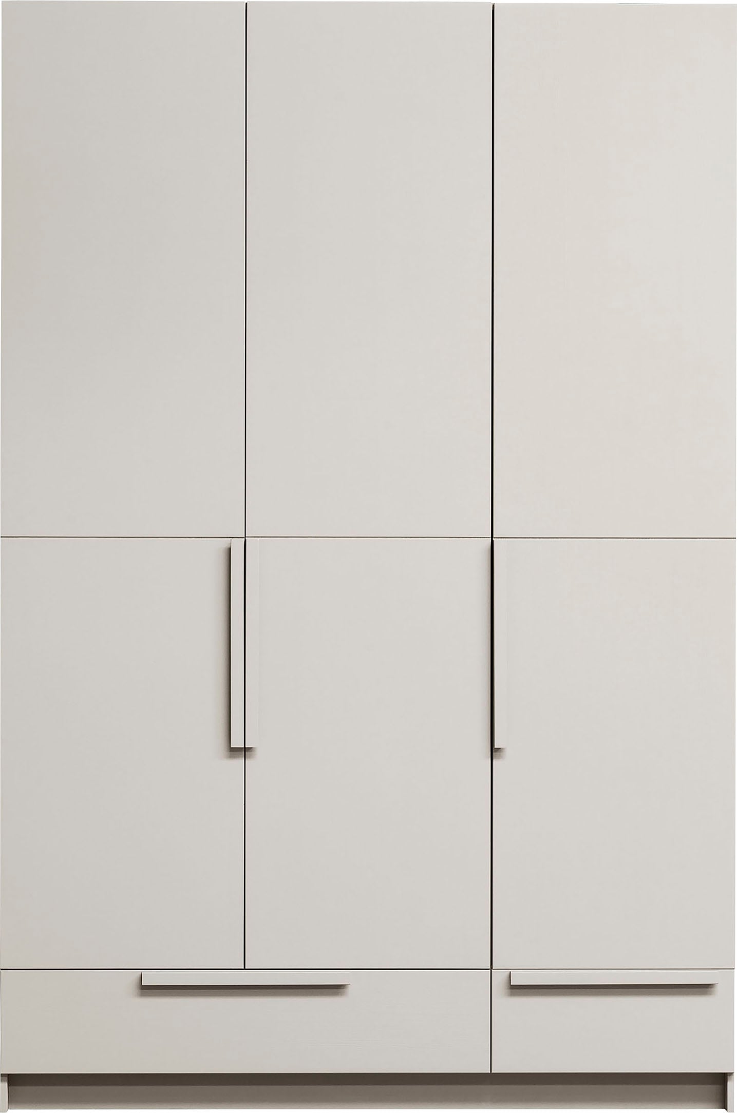 WOOOD Kleiderschrank "Pure FSC-Kiefernholz lackiert mit Soft-Close und Kleiderstange" H 215 x B 142 x T 60 cm, Tragkraft 10 kg pro Boden, pfleigleicht