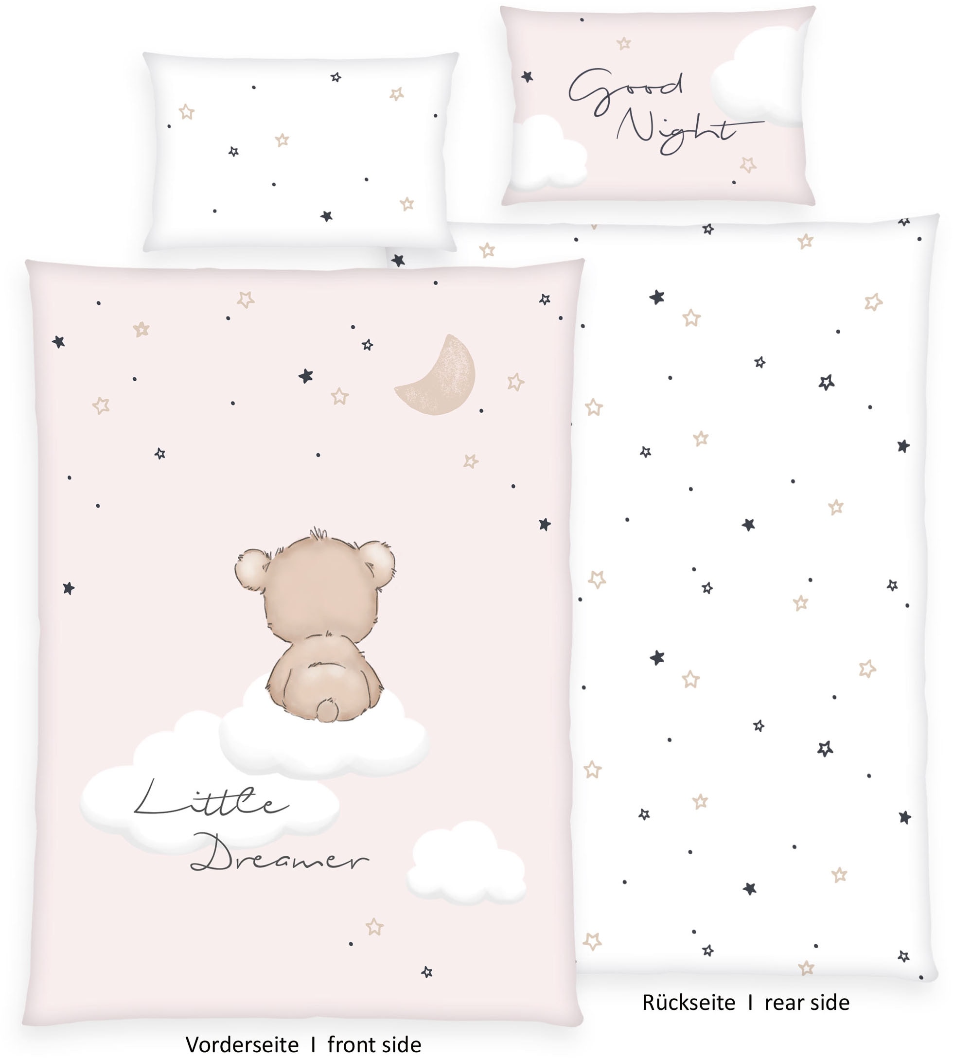 Baby Best Bettwäsche »babybest Little Dreamer«, Wendebettwäsche