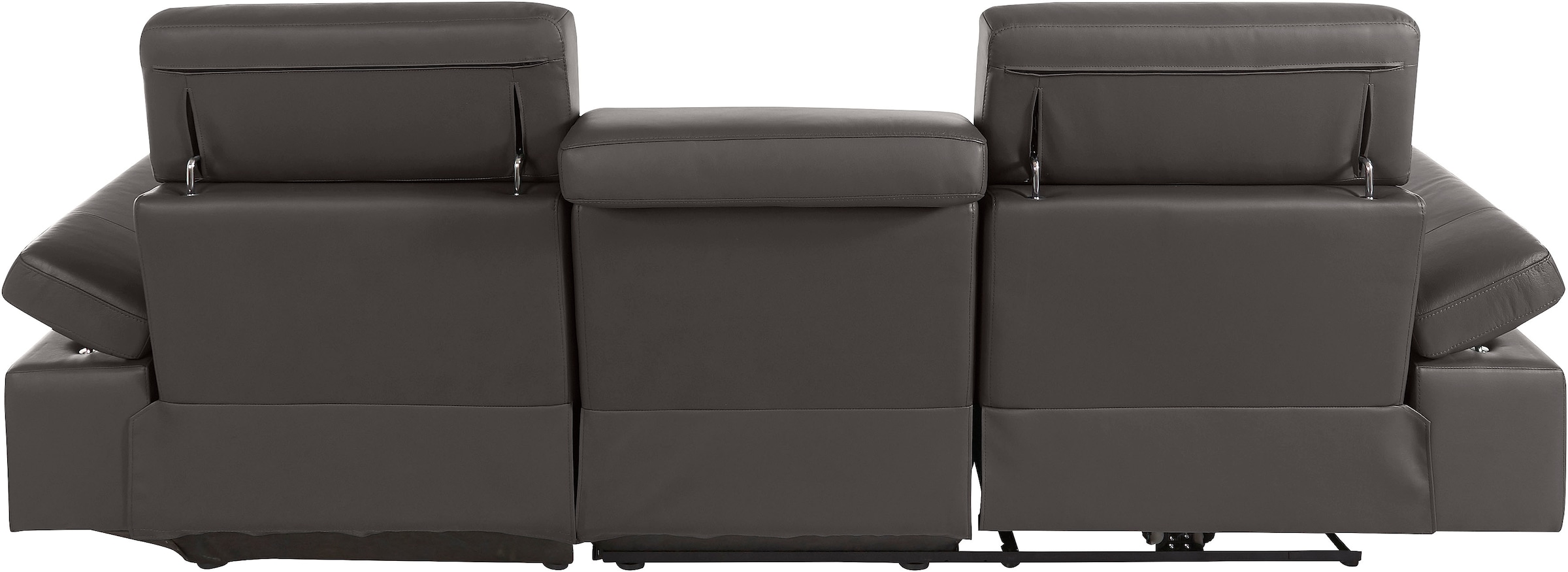 Places of Style Ecksofa »Kilado, L-Form,«, mit Relaxfunktion, verstellbarer Armlehne, Kopfteilverstellung