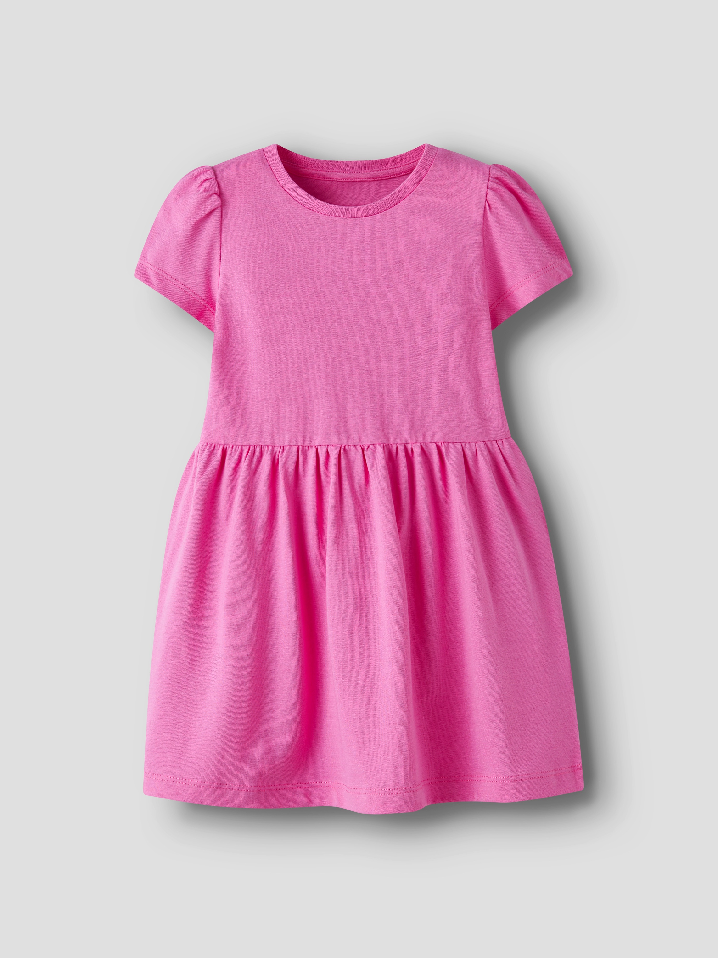 Thumbnail - Name It Minikleid "NMFVIVIA SS DRESS NOOS" Baumwolle, kurze Puffärmel