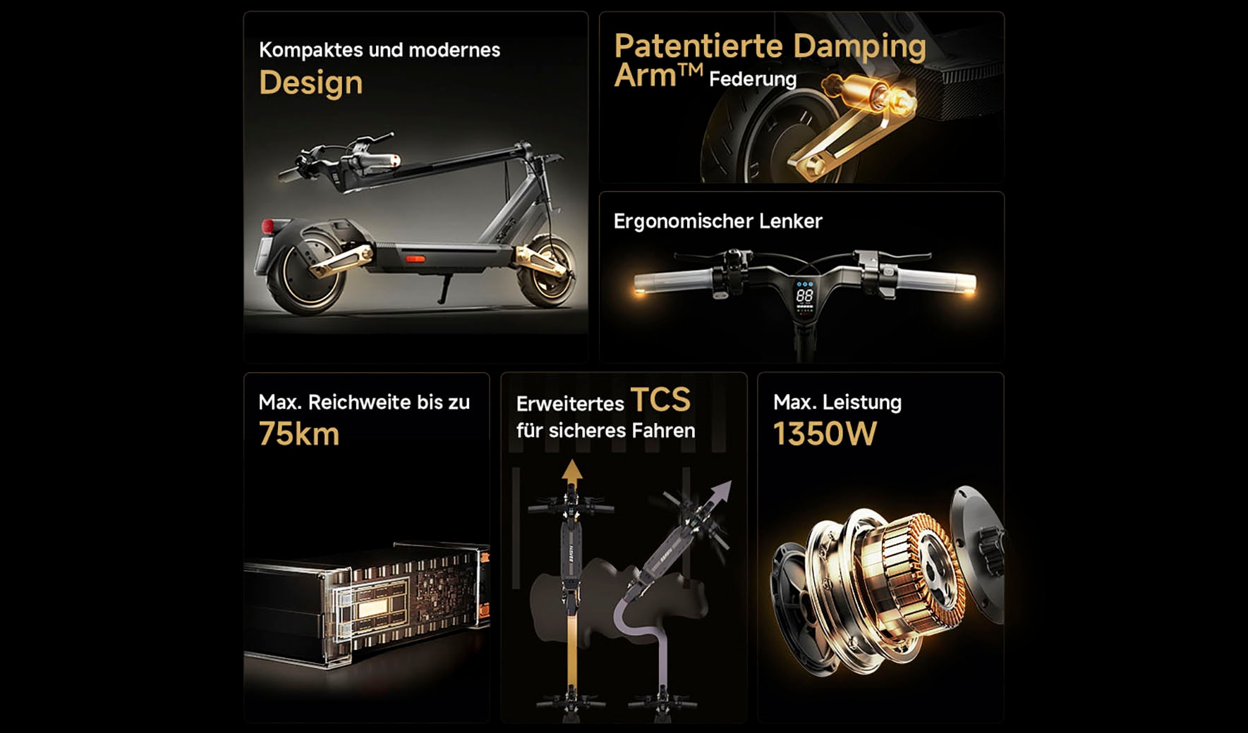 NAVEE E-Scooter »ST3 Pro Electric Scooter (DE Version)«