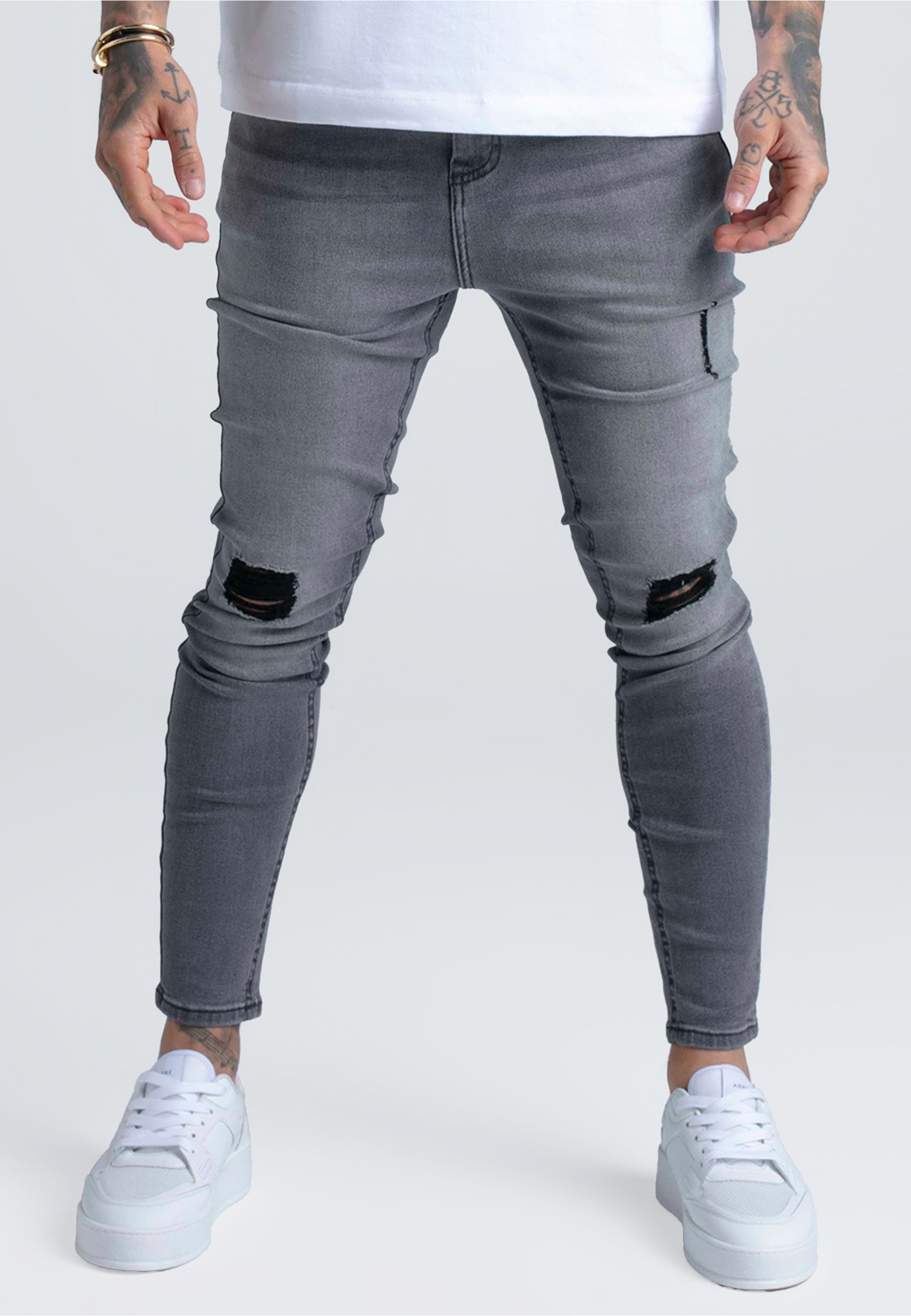 Siksilk Skinny-fit-Jeans »SikSilk Distressed Skinny Jeans«