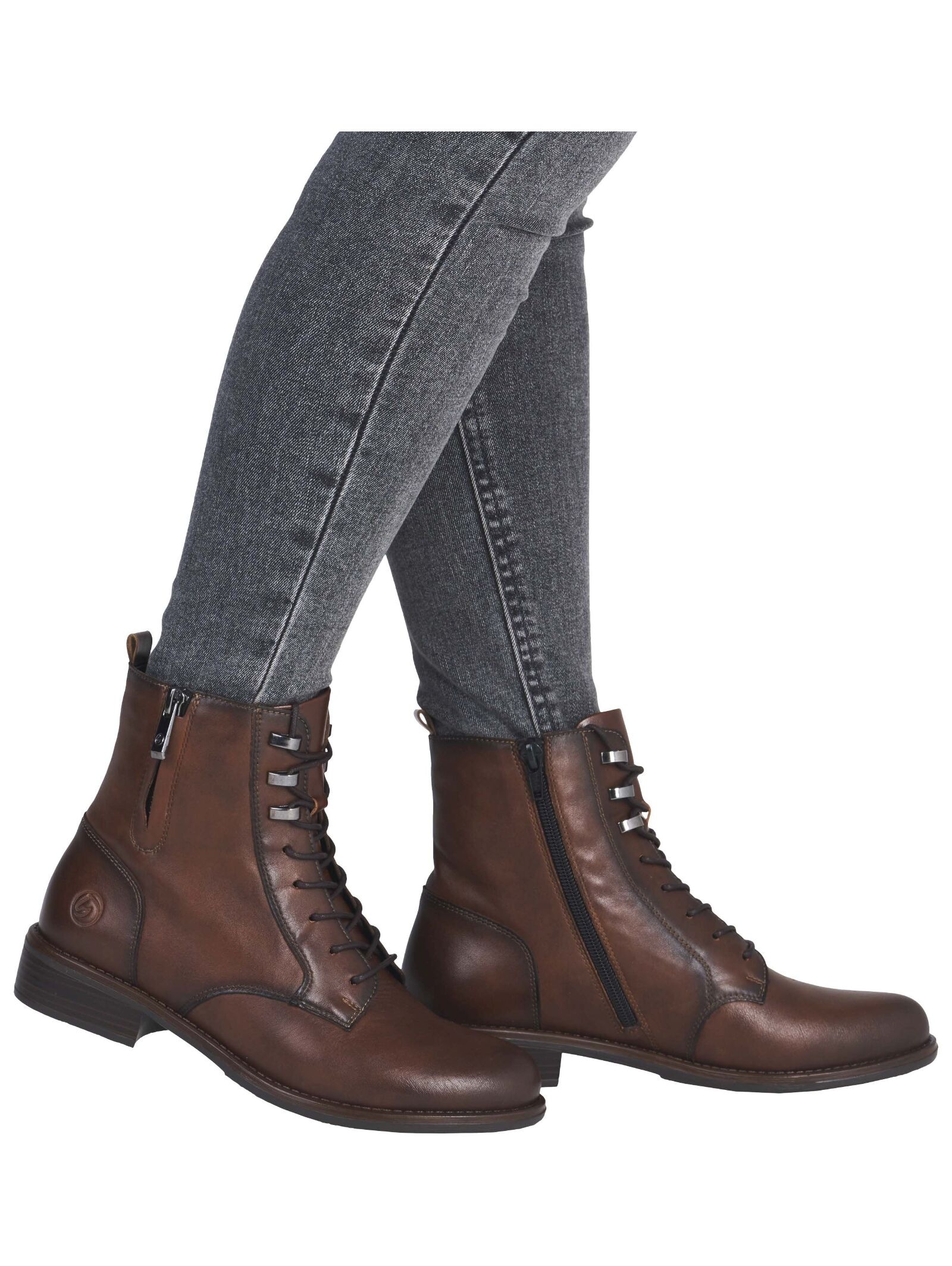 Remonte Schnürstiefelette »Remonte Stiefelette Glattleder«