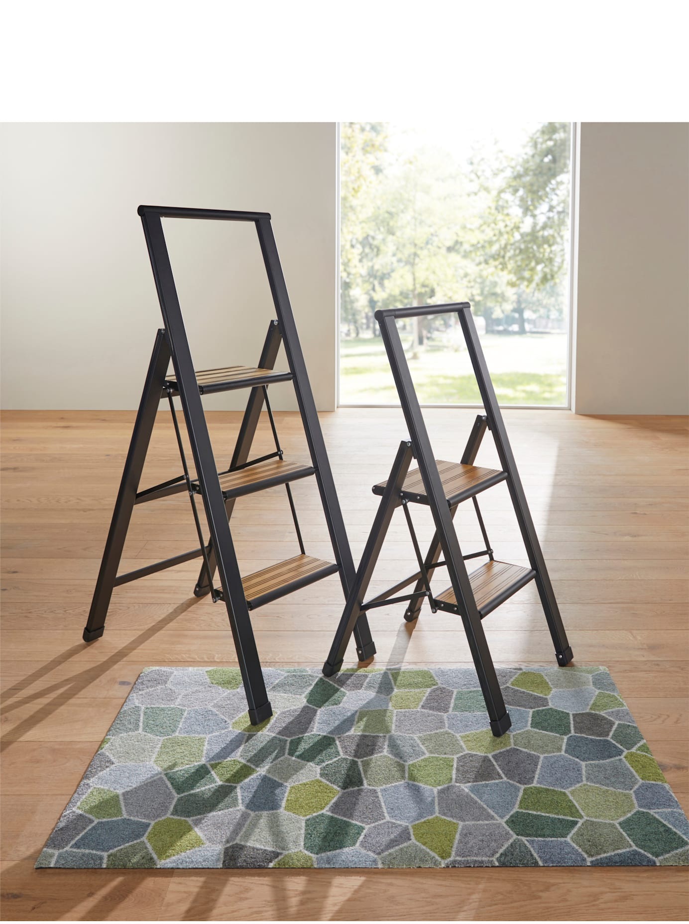 wash+dry by Kleen-Tex Foot Mat Green/Grey 70x120 cm 3