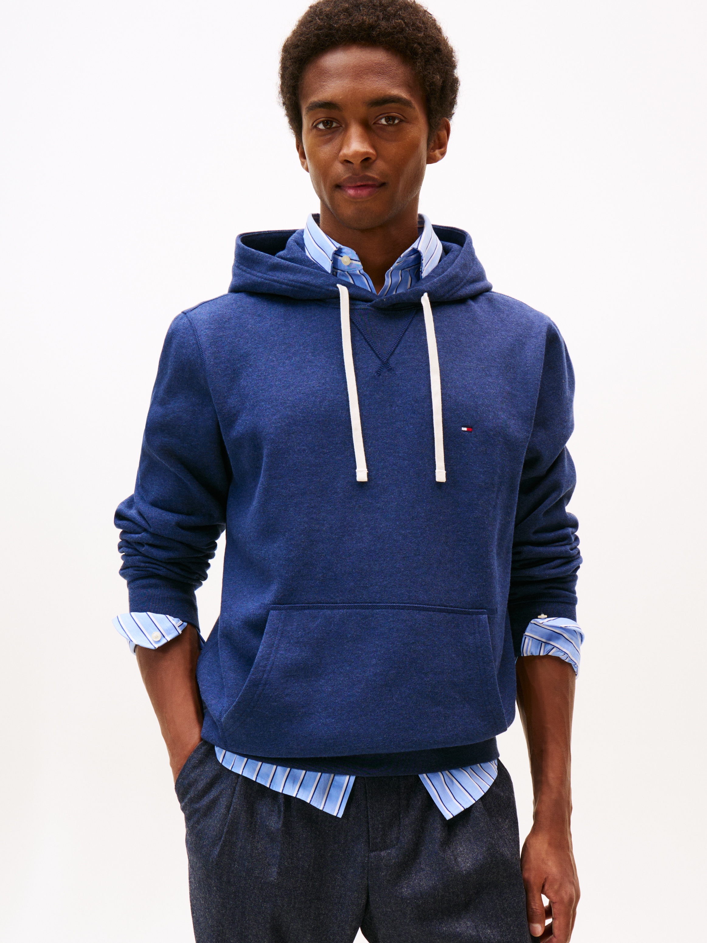 Tommy Hilfiger Hoodie "ESS SEASONAL FLEECE HOODY mit Kapuze und Kängurutasc günstig online kaufen