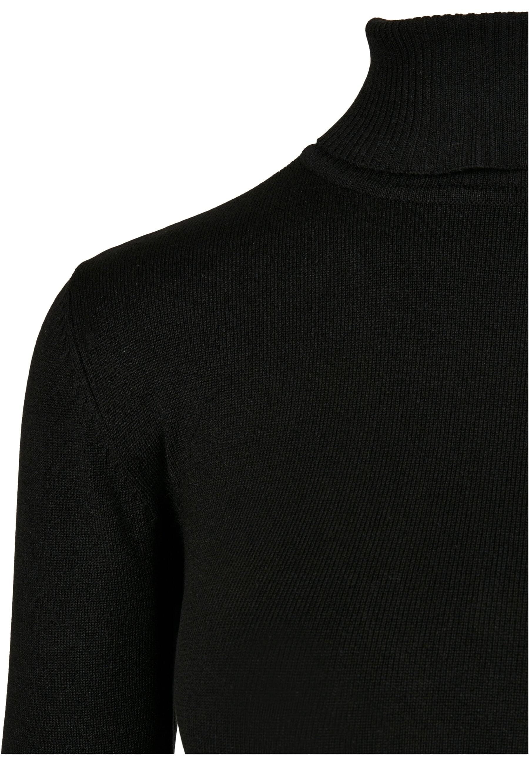 URBAN CLASSICS Rundhalspullover »Urban Classics Damen Ladies Basic Turtleneck Sweater«, (1 tlg.)