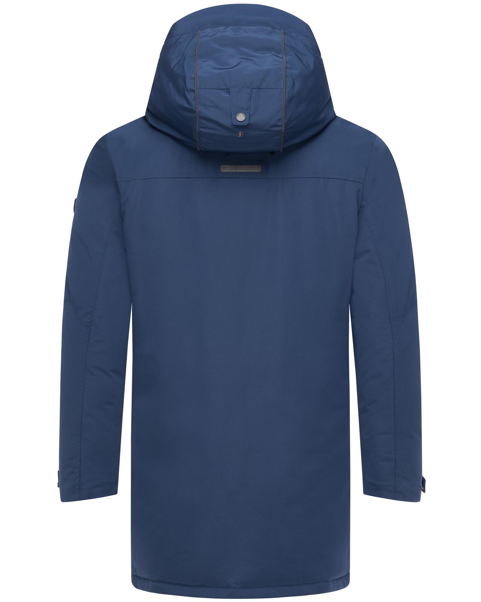 Thumbnail - Stone Harbour Wintermantel "Phinoo XX" Warmer Herren Winterparka mit gefütterter Kapuze