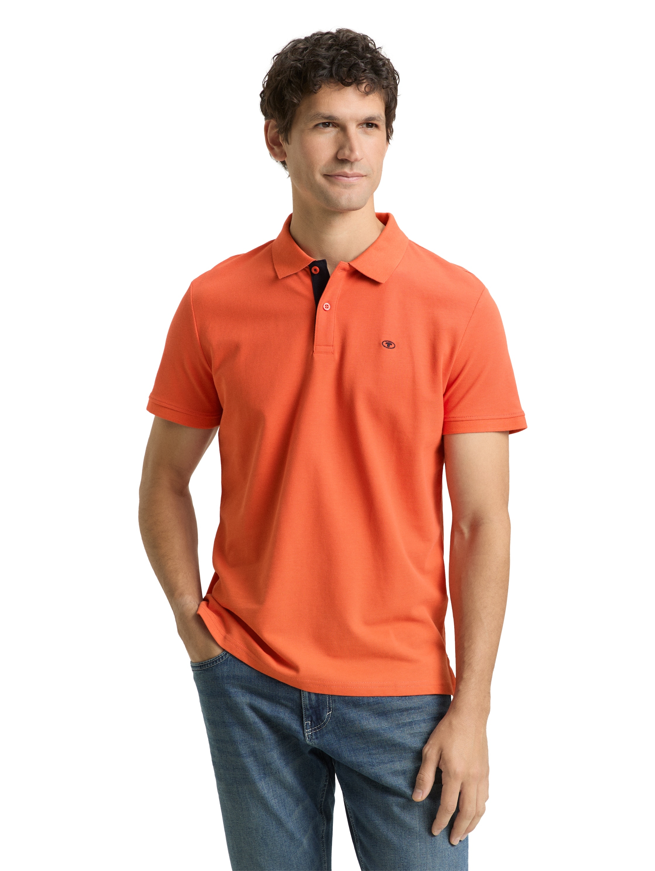 TOM TAILOR Poloshirt mit Logo Stickerei günstig online kaufen