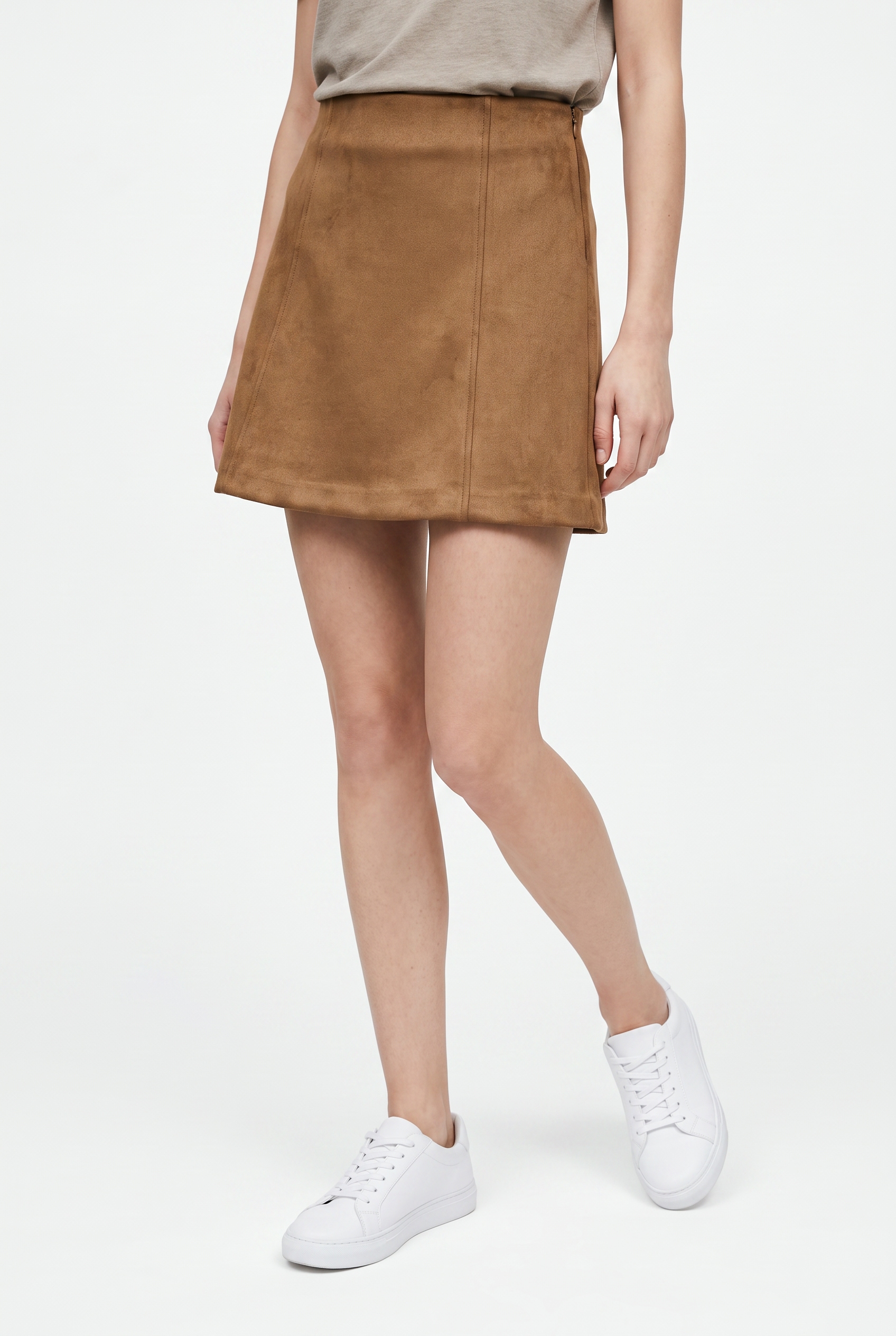 Vero Moda Minirock "VMDONNAHAZEL HW ABOVE KNEE SKIRT NOOS" Materialmix