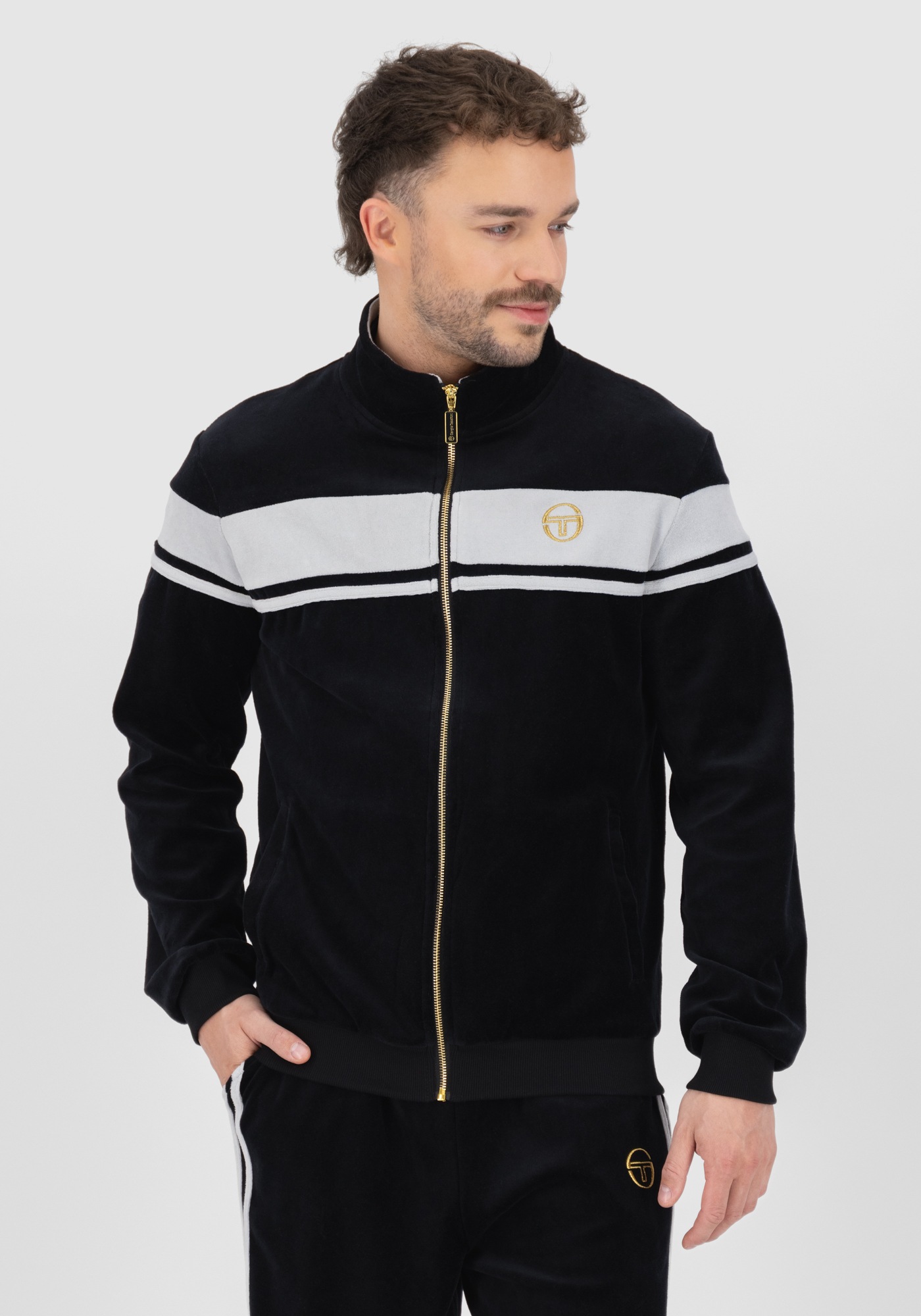 Sergio Tacchini Trainingsanzug "DAMARINDO VELOUR TS Herren", Trainingsanzug günstig online kaufen