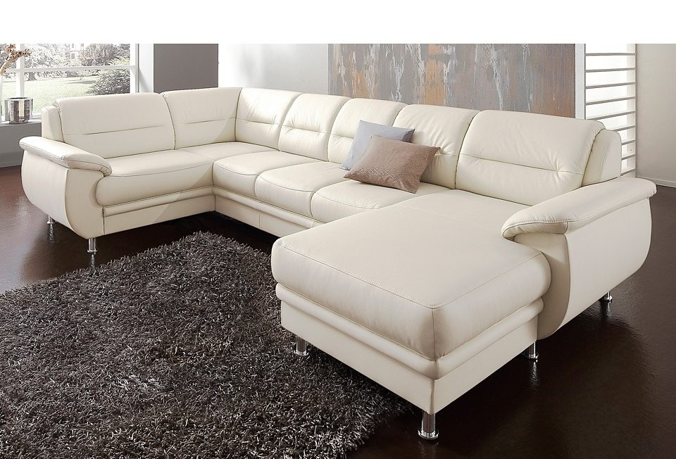 sit&more Wohnlandschaft "Mailand U-Form, B: 312 cm", optional Bettfunktion günstig online kaufen
