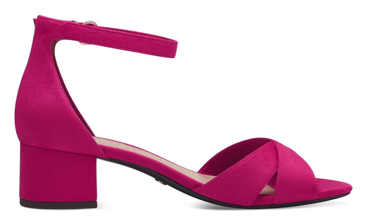 Thumbnail - Tamaris Sandalette, Blockabsastz, Sommerschuh, Riemchensandale mit Kreuzbandage