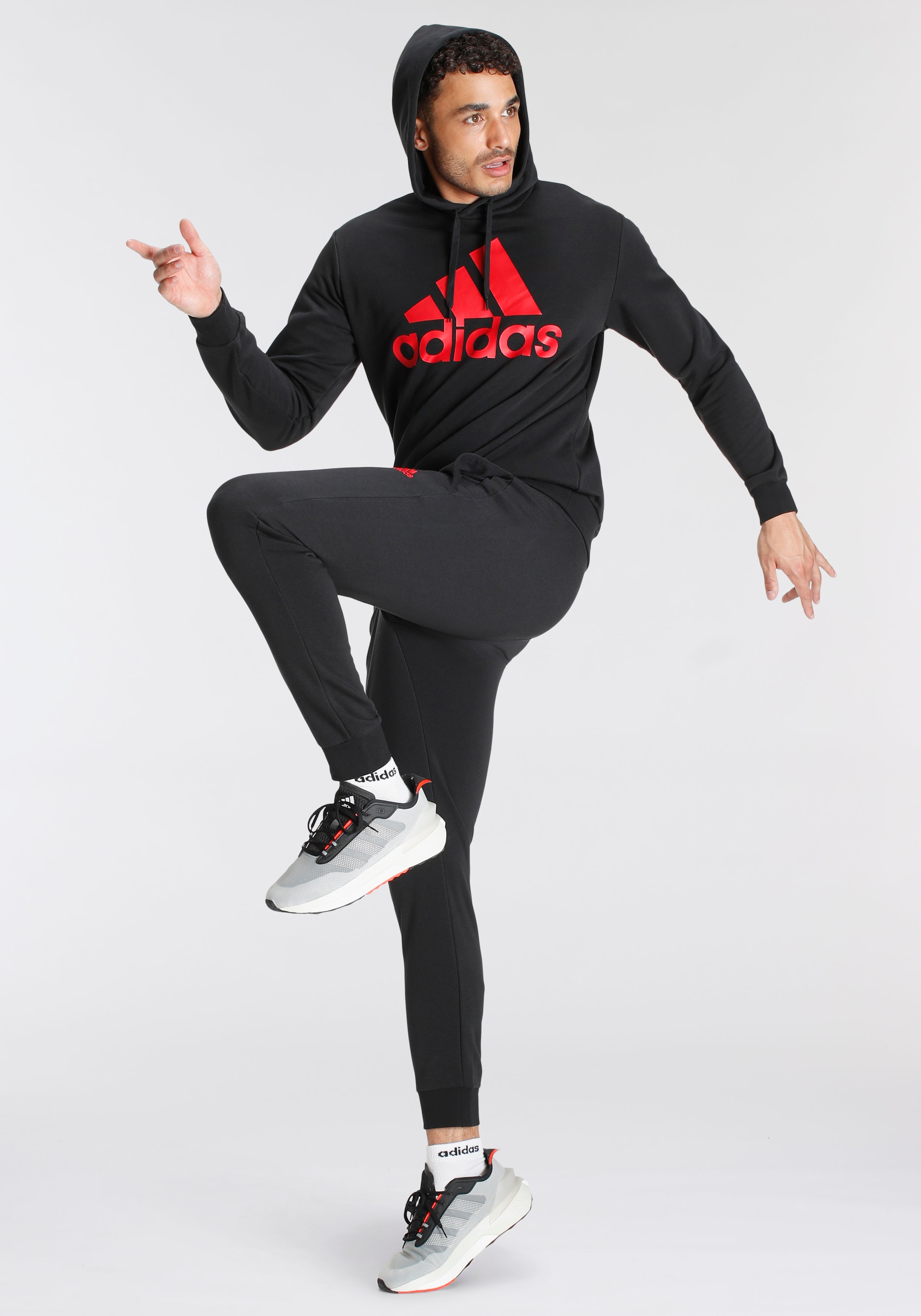 adidas Sportswear Trainingsanzug »BIG LOGO TERRY«, (2 tlg.)