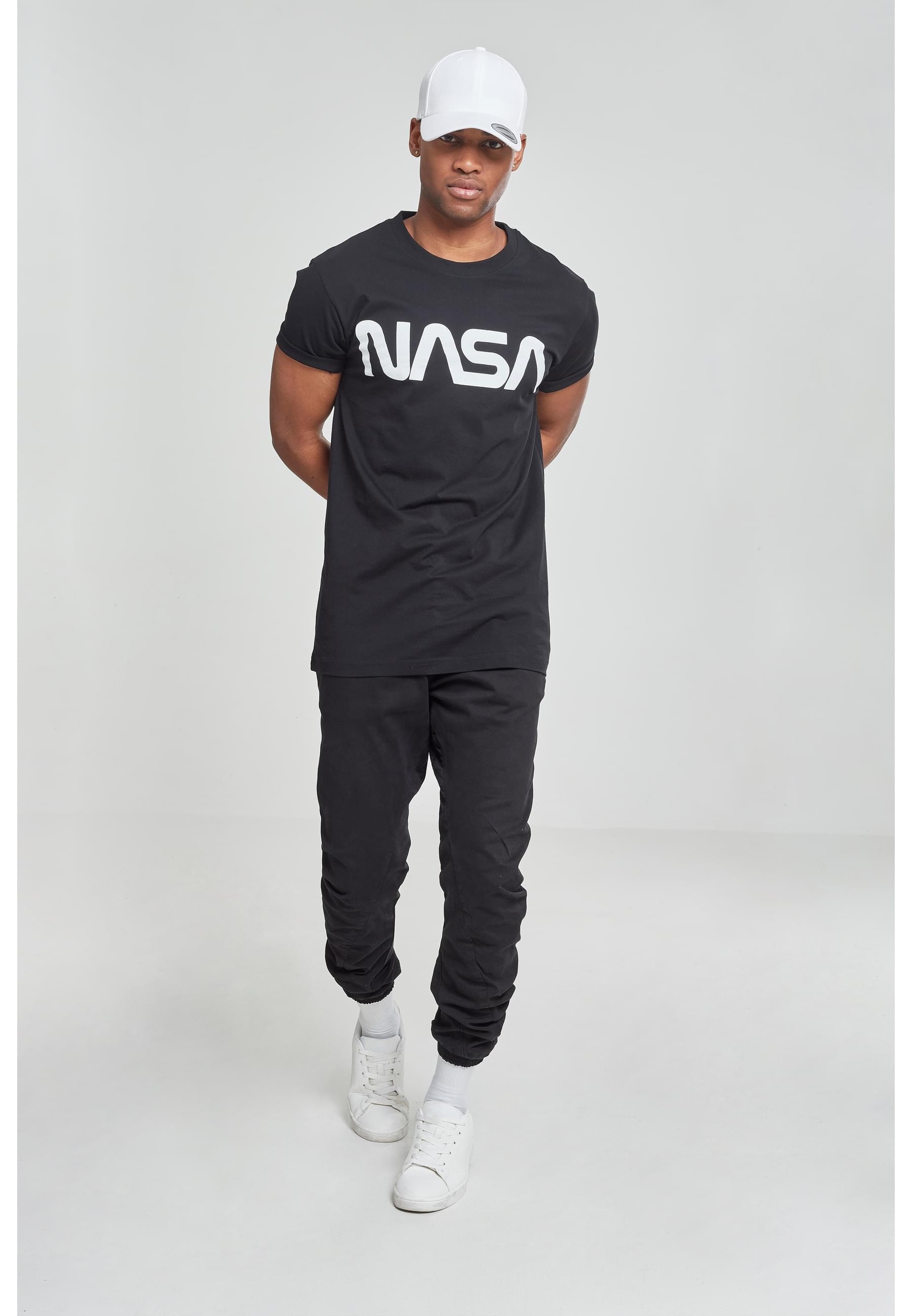MisterTee T-Shirt »MisterTee Herren NASA Worm Tee« 1 Stk. tlg.