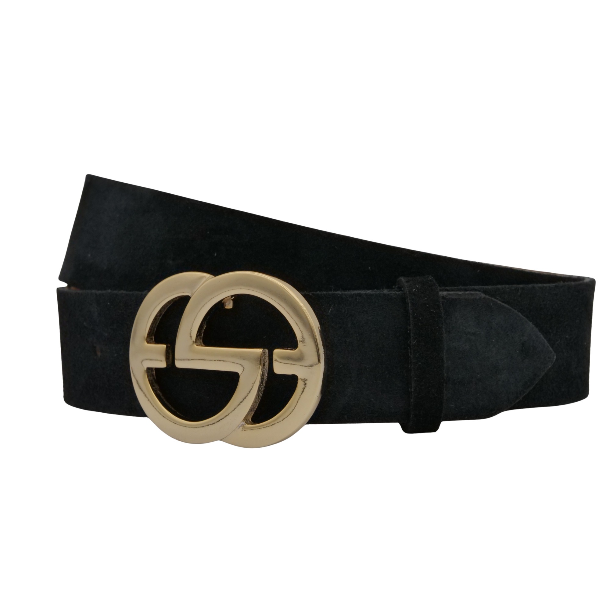 AnnaMatoni Ledergürtel "AnnaMatoni Damen Ledergürtel in hochwertigem Velour günstig online kaufen