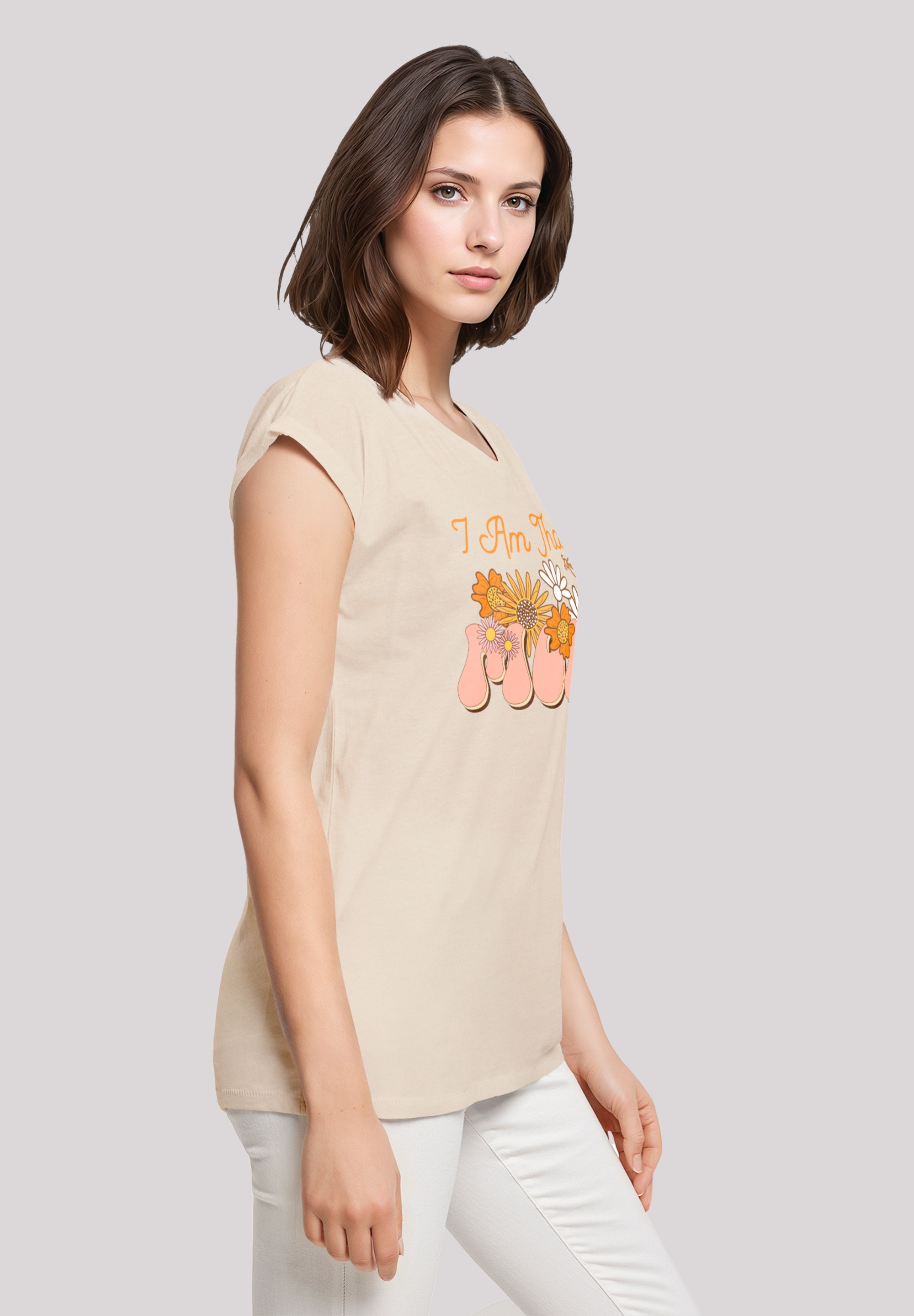 F4NT4STIC T-Shirt »Muttertag Blumen Mama«, Premium Qualität