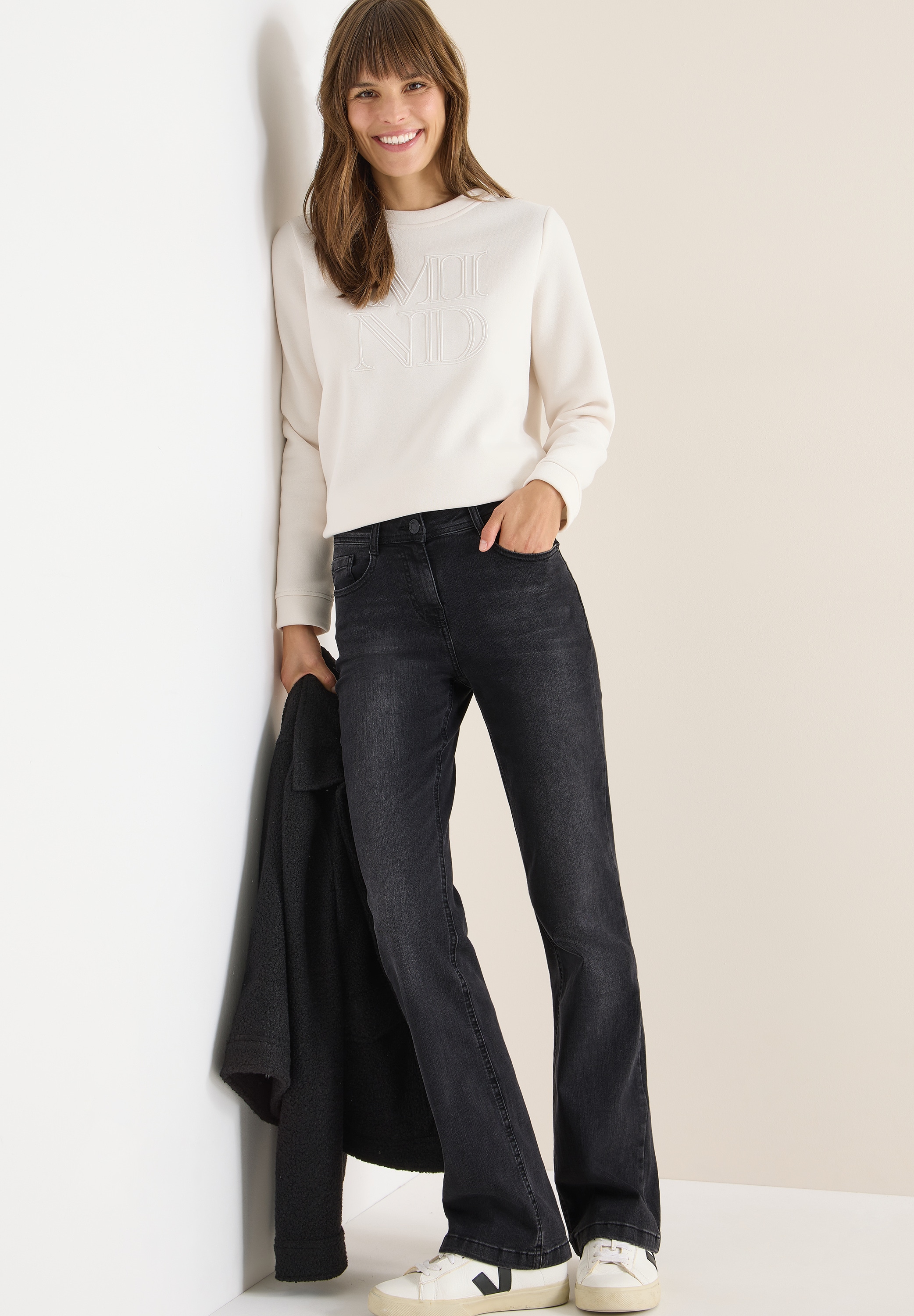 Cecil Bootcut-Jeans »Style Toronto« im 5-Pocket-Style