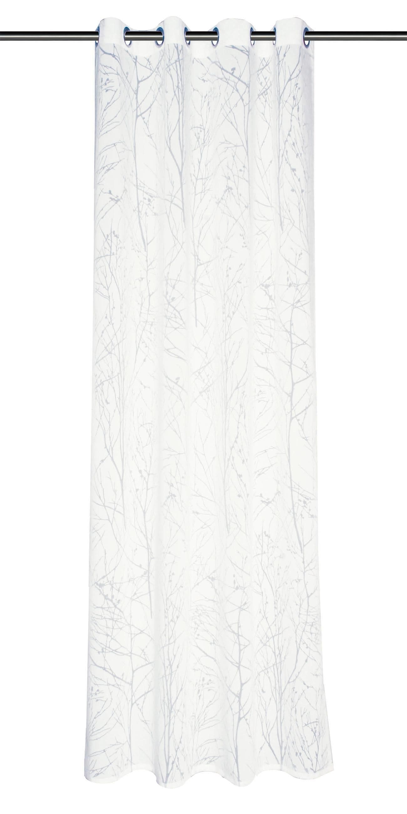 SCHÖNER WOHNEN-Kollektion Gardine »Twig«, (1 St.), halbtransparent, Ausbrenner, Höhe x Breite: 245 x 140 cm