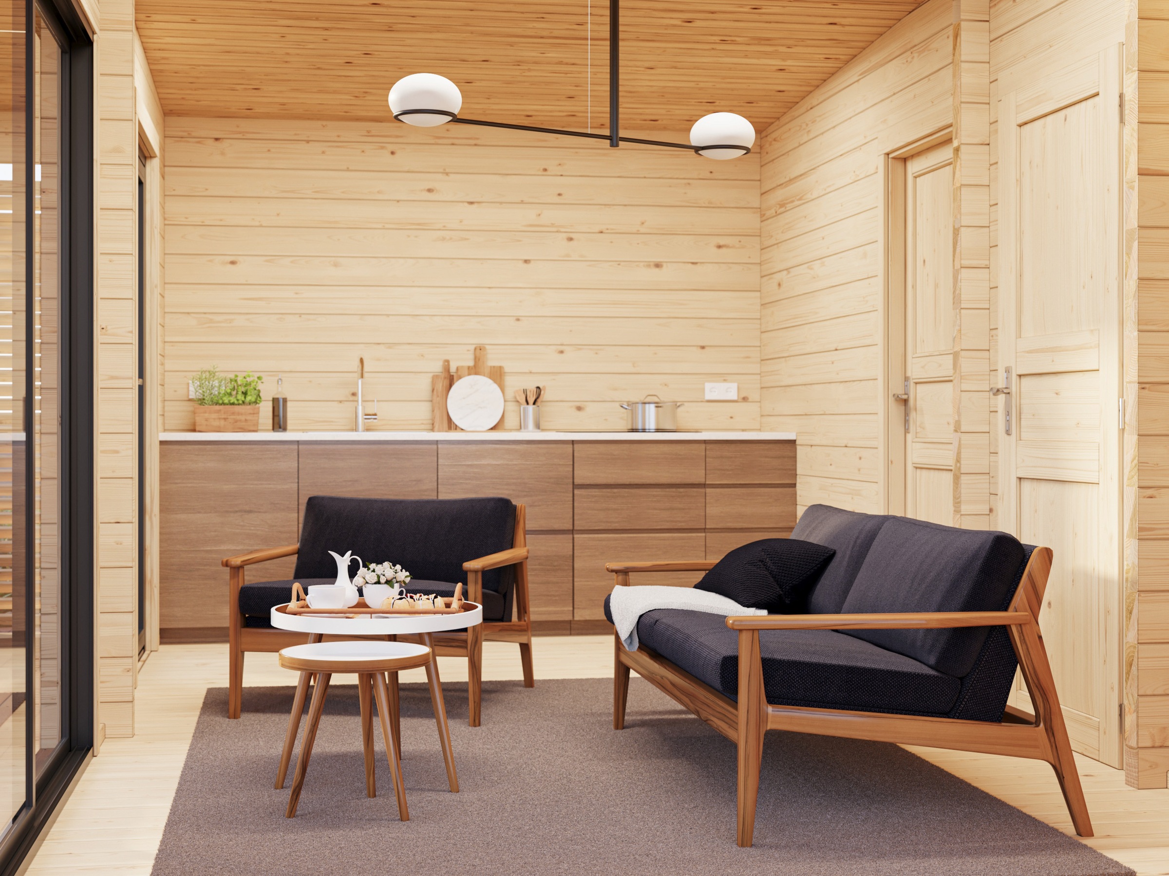 Palmako Gartenhaus »Cecilia« naturbelassen