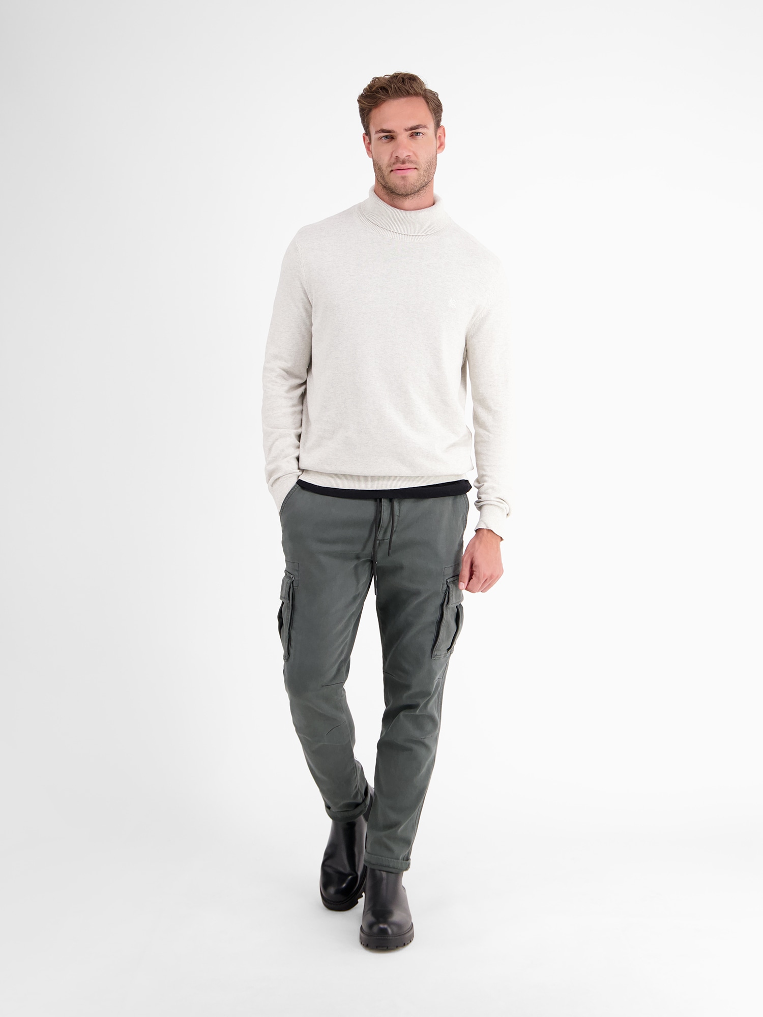 LERROS Rollkragenpullover »LERROS Rollkragen-Strickpullover«