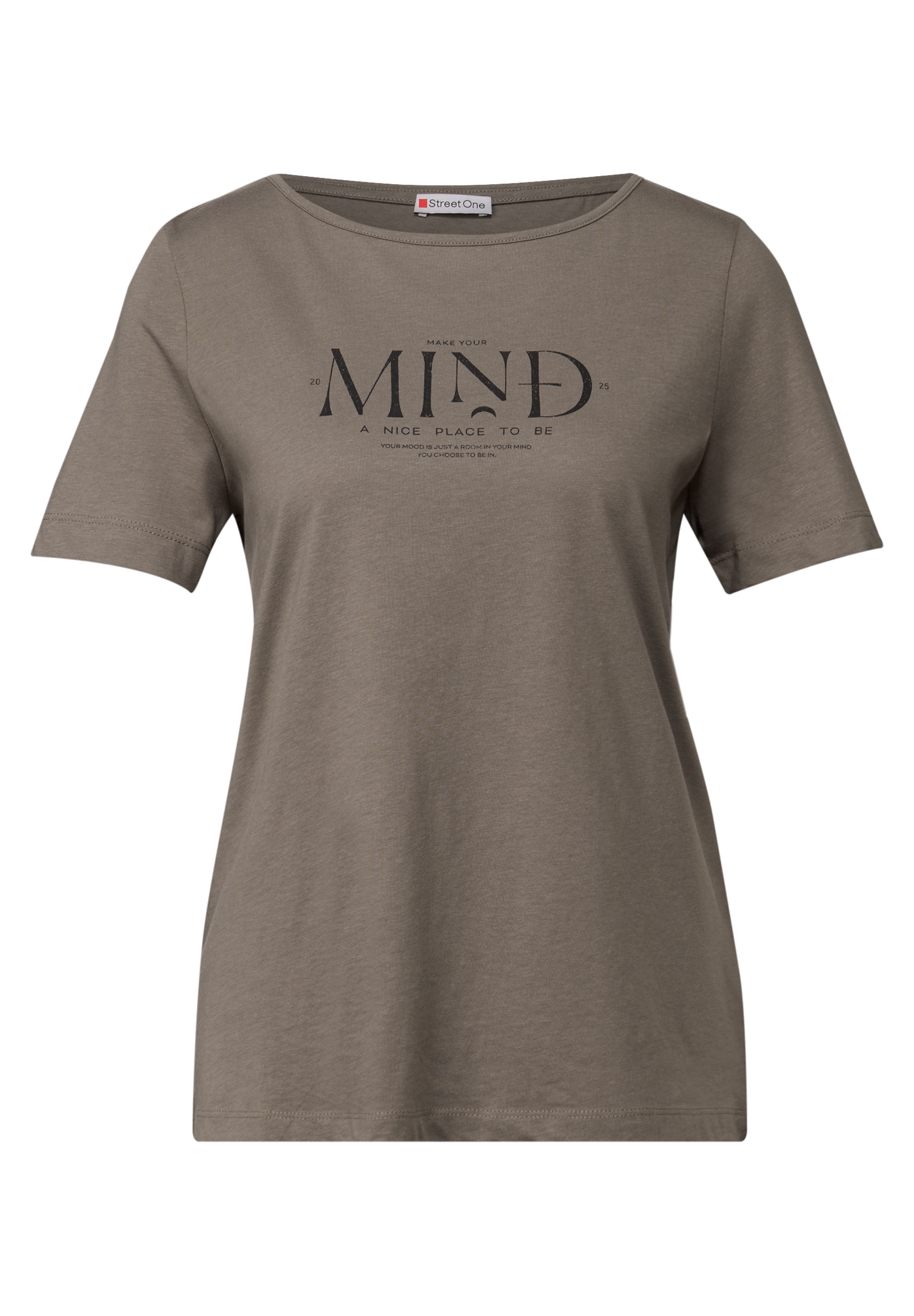 STREET ONE T-Shirt, mit Rundhalsausschnitt
