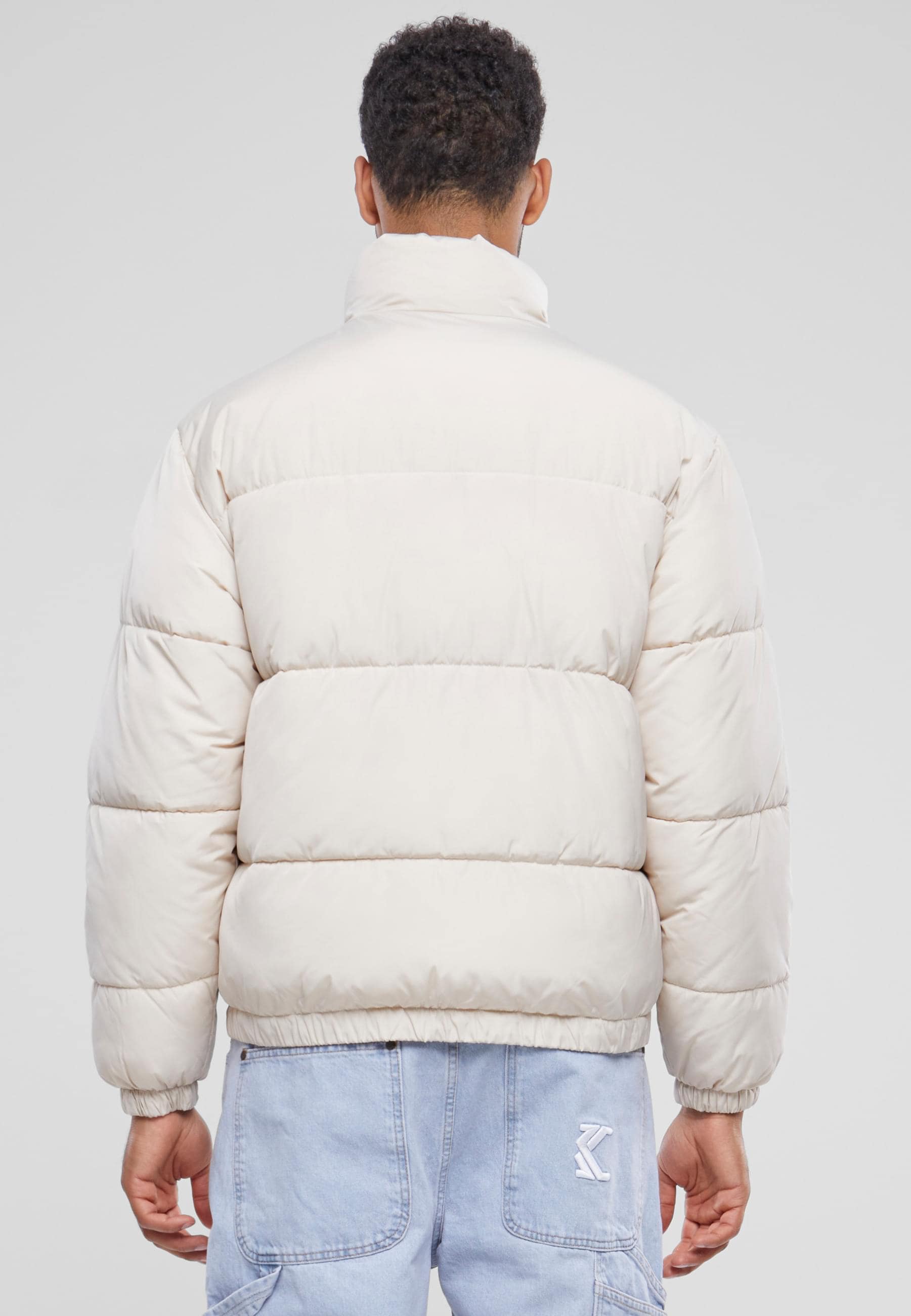 Karl Kani Winterjacke »Karl Kani Herren KM233-052-4 KK Chest Signature Puffer Jacket«, (1 St.), ohne Kapuze