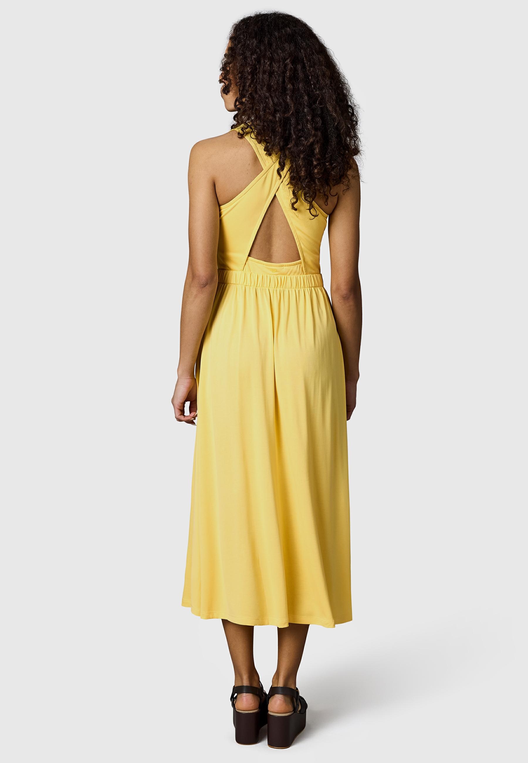 Ragwear Shirtkleid »Mauglia YOUMODO« Eingrifftaschen Sommerkleid mit Trägern und Taillenzugband