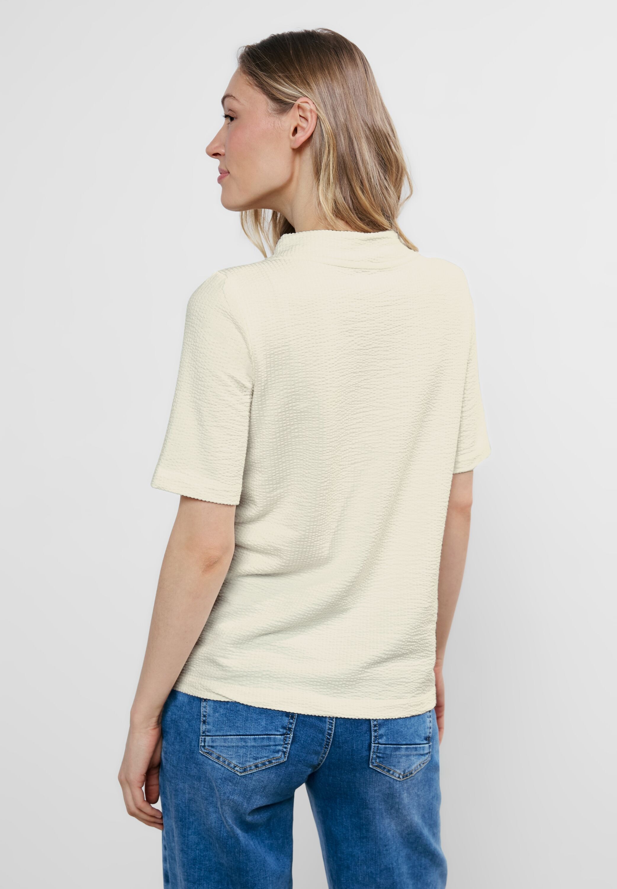 Cecil T-Shirt, aus Baumwolle mit Stretchante