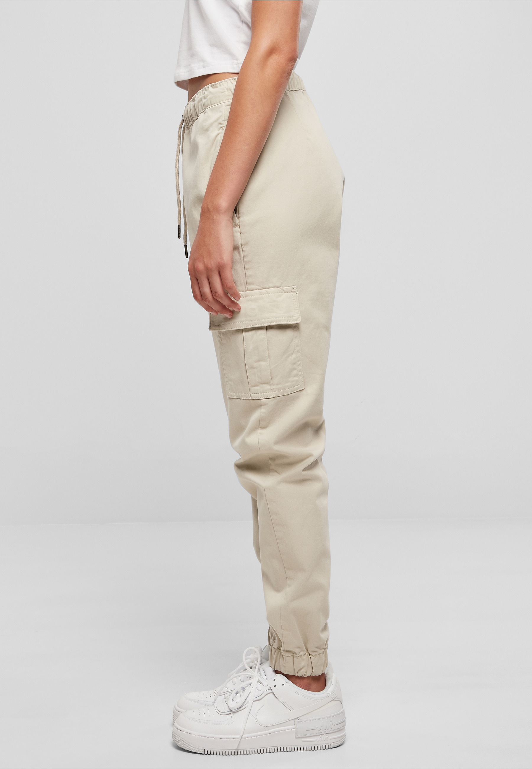 URBAN CLASSICS Stoffhose »Urban Classics Damen«