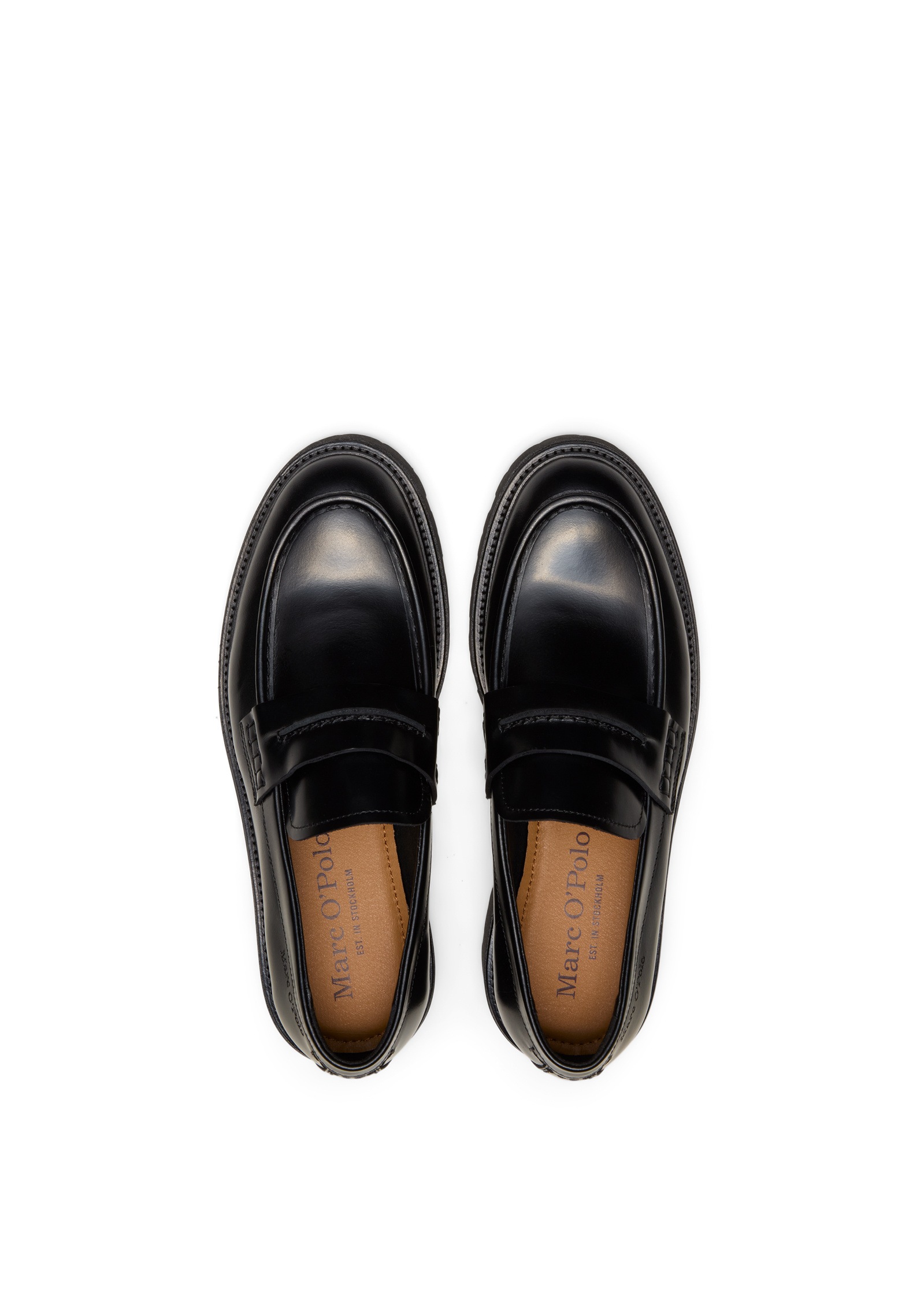 Marc O'Polo Loafer »aus gebürstetem Kalbleder«