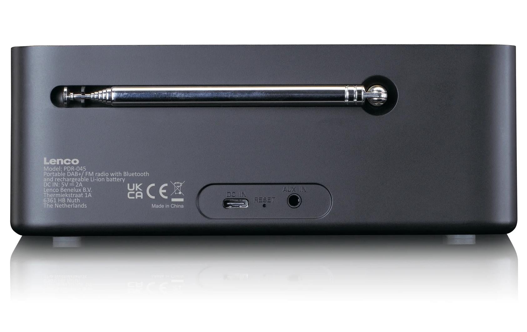 Lenco Digitalradio (DAB+) »PDR-045« (Bluetooth Digitalradio (DAB+) | FM-Tuner )