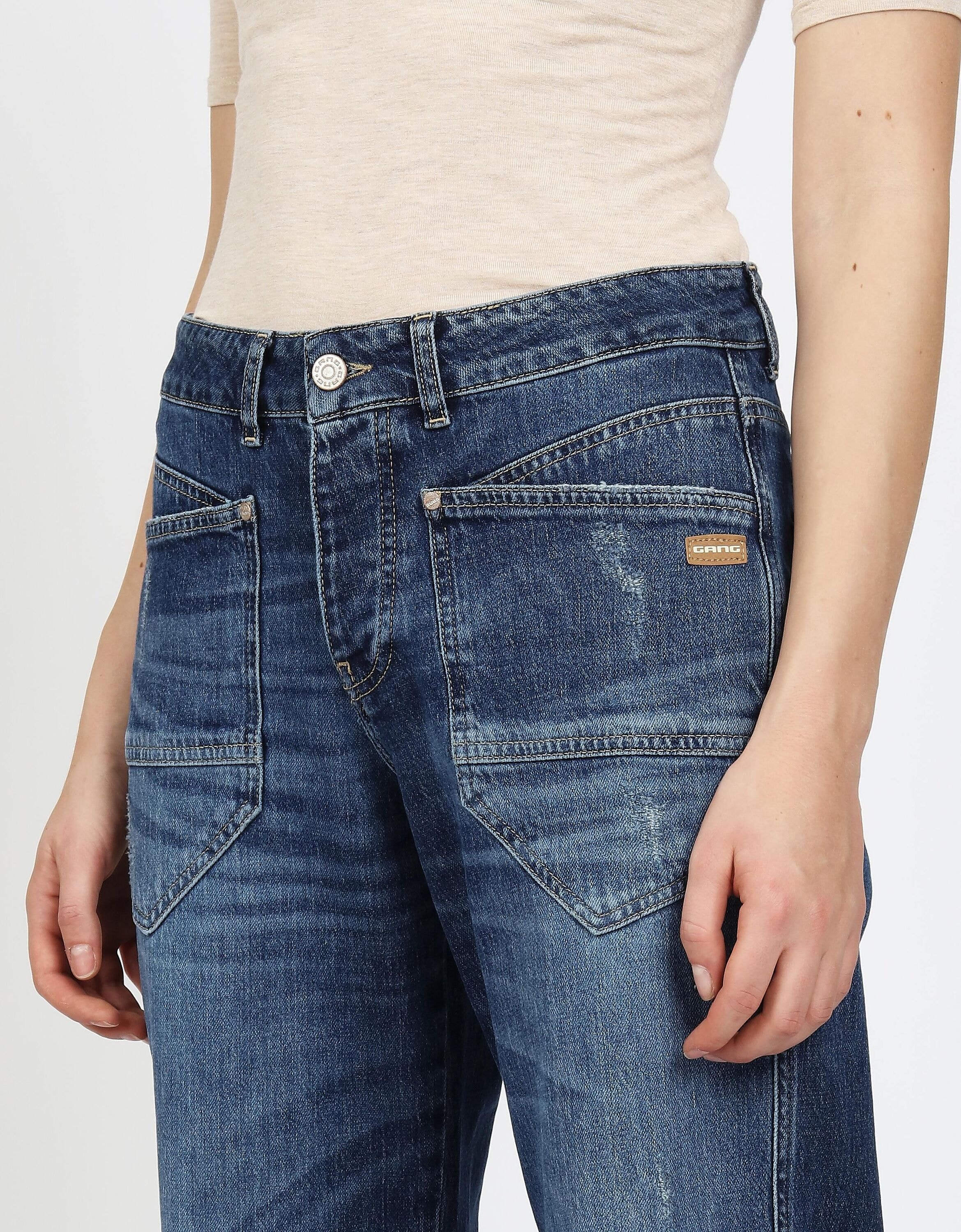 GANG 7/8-Jeans »94ROBERTA« mit aufgesetzten Taschen