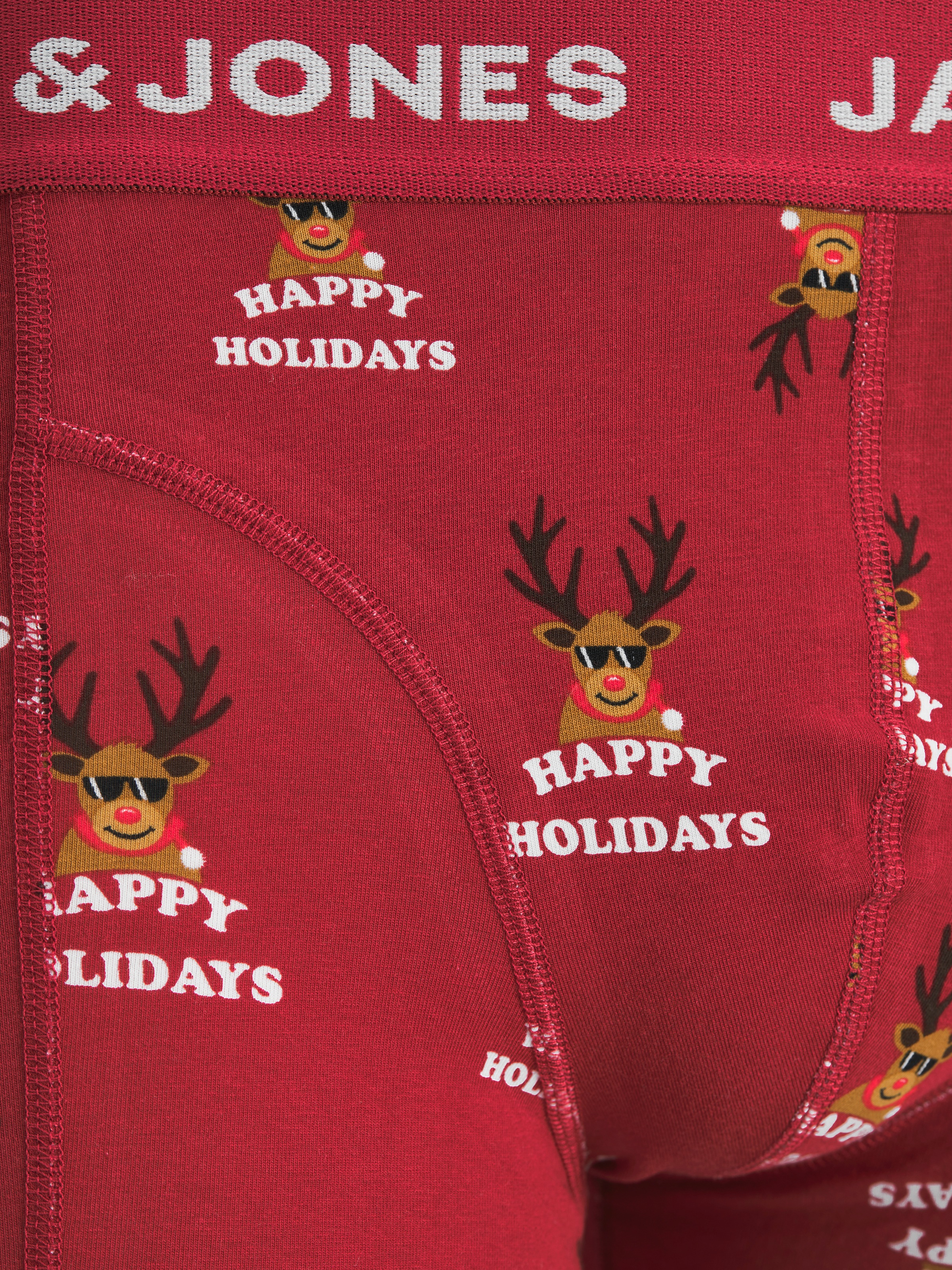 Jack & Jones Trunk »JACHAPPY HOLIDAYS GIFTBOX« Set, 3 Stk. Weihnachten, Geschenkbox mit Socken