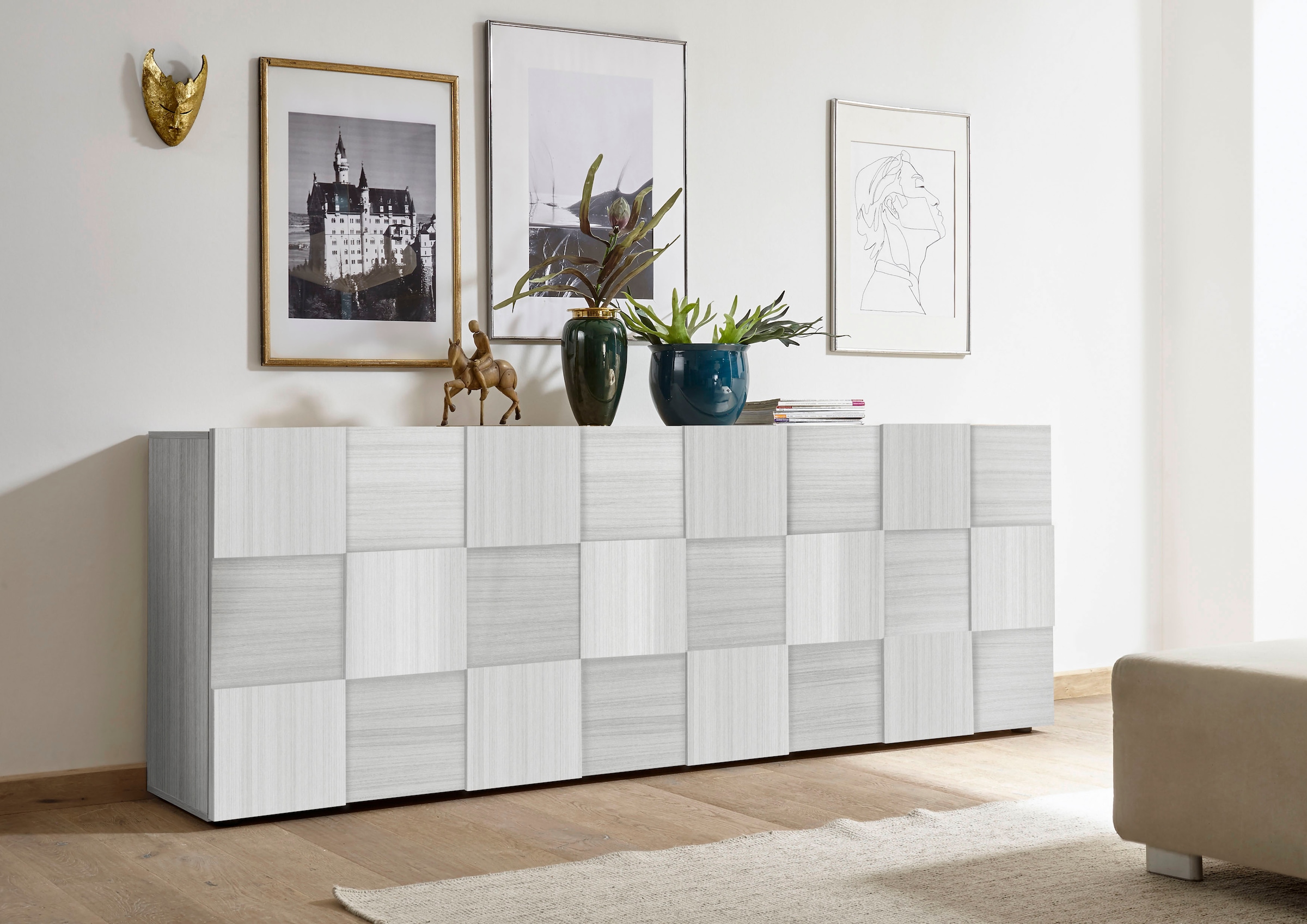 INOSIGN Sideboard »Dama Sideboard«, grifflos