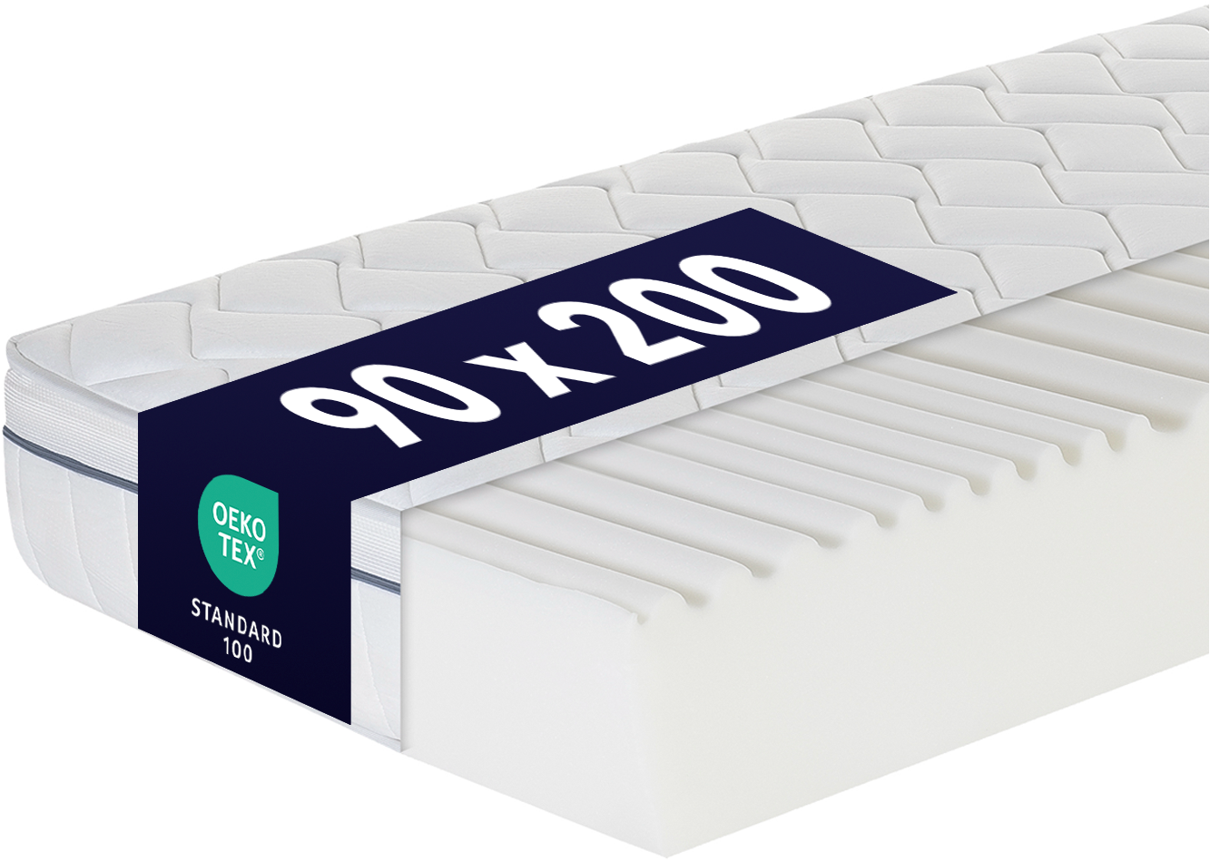 DI QUATTRO Komfortschaummatratze "23cm, Wave 3D, Wendematratze mit zwei Här günstig online kaufen