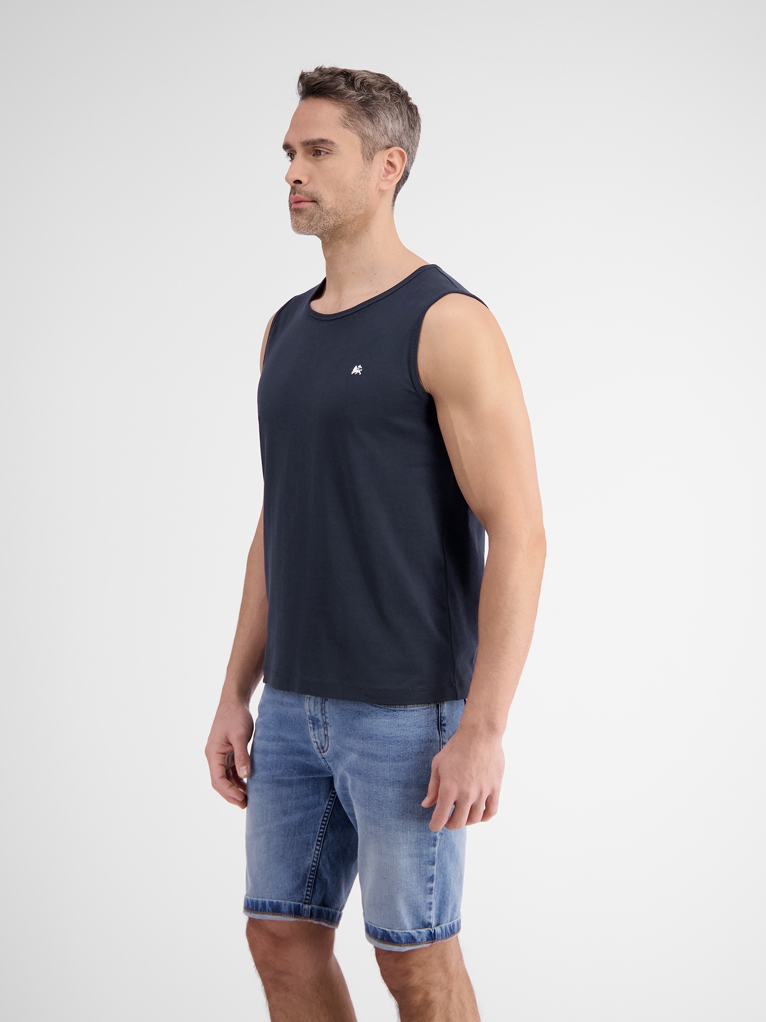 LERROS Muskelshirt "LERROS Unifarbenes Tanktop für Herren" günstig online kaufen