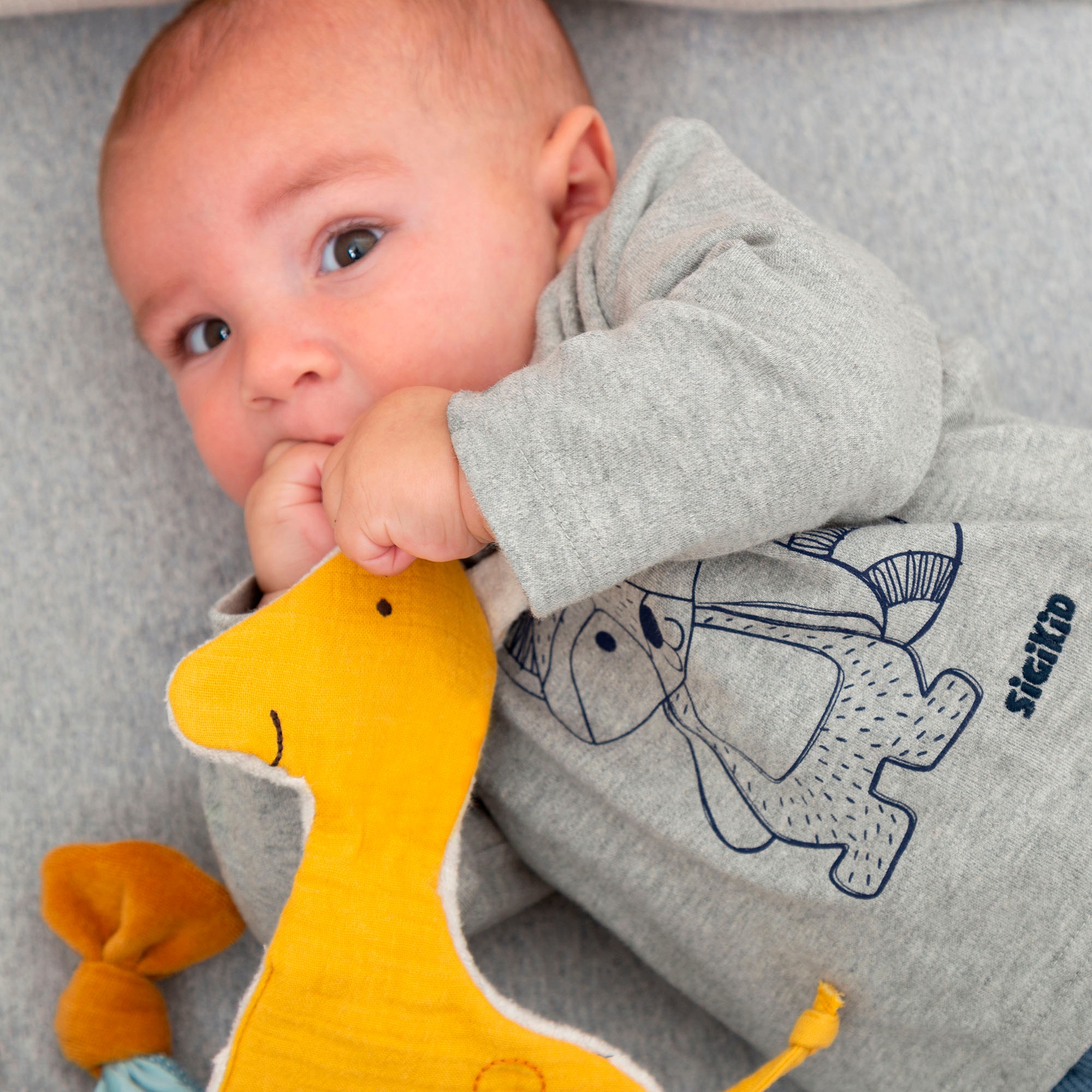 Sigikid Schnuffeltuch »Tiny Tissues, Giraffe«