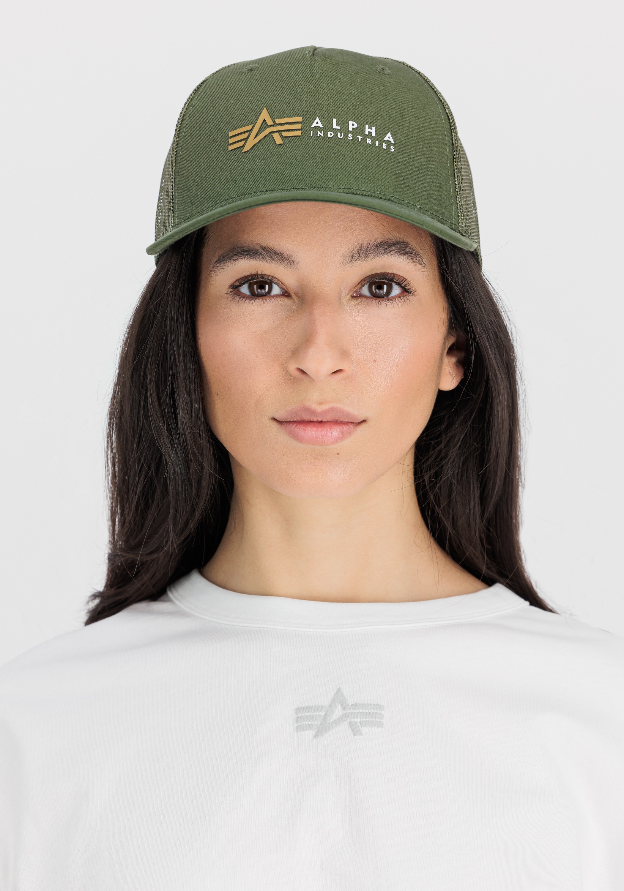 Thumbnail - Alpha Industries Trucker Cap "Alpha Label Trucker Cap"