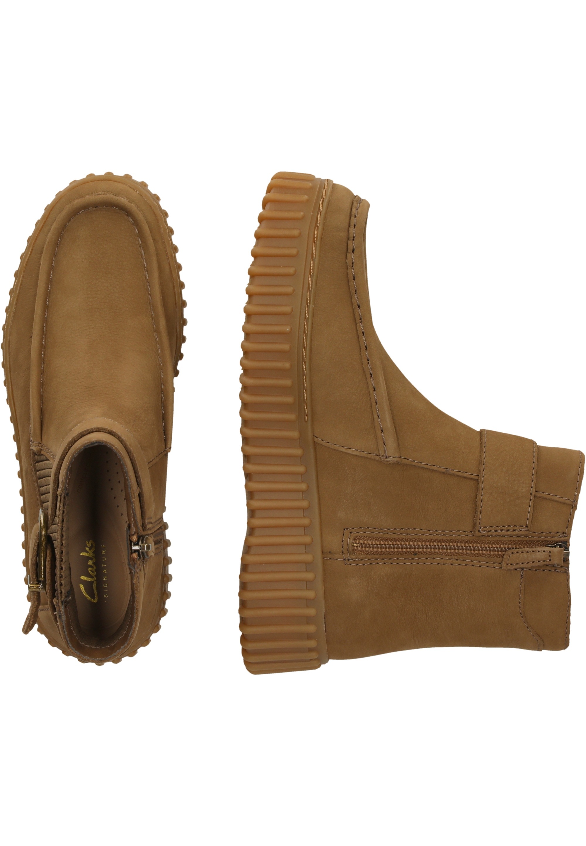 Clarks Stiefel »Torhill Buckle«  mit verstellbarer Schnalle