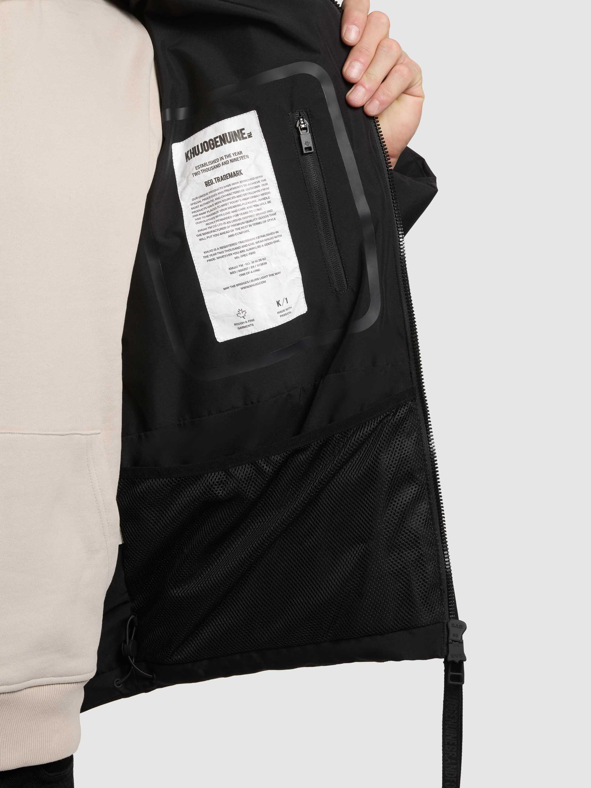 khujo Winterjacke »Dave« mit Kapuze Warme Herren Outdoorjacke mit Rucksackträgern innen