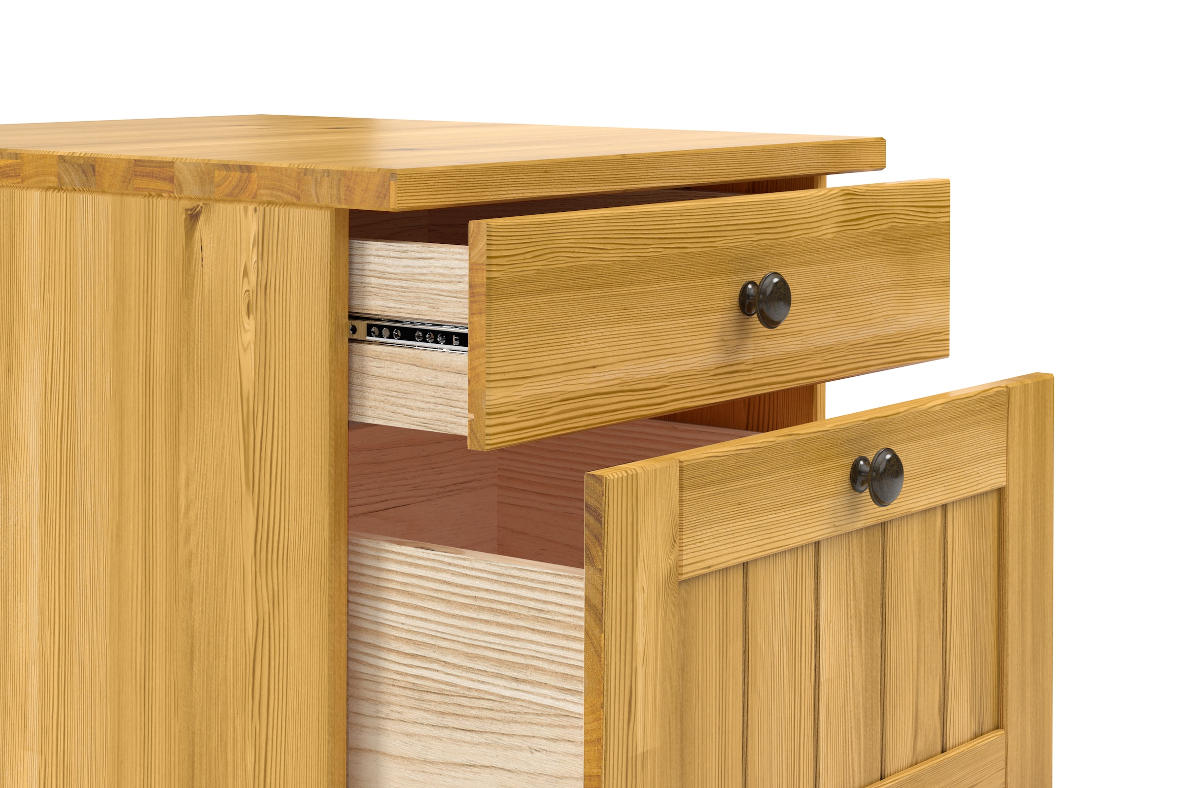 Home affaire Unterschrank »Alby2«, Mit Metallgriffen, Breite 50 cm