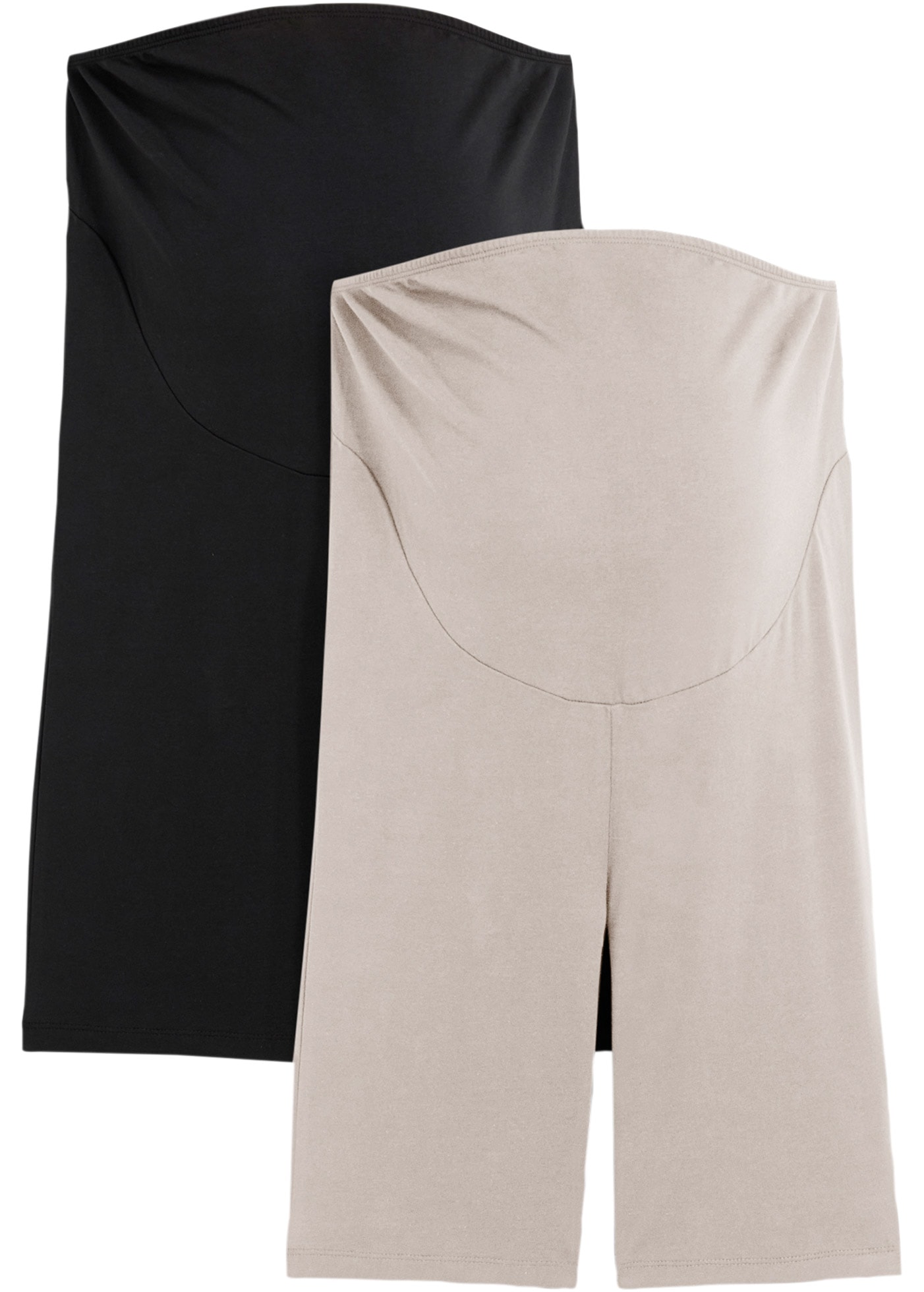 bonprix Radlerhose aus elastischem Material, mit Jerseybund, kurze Leggings