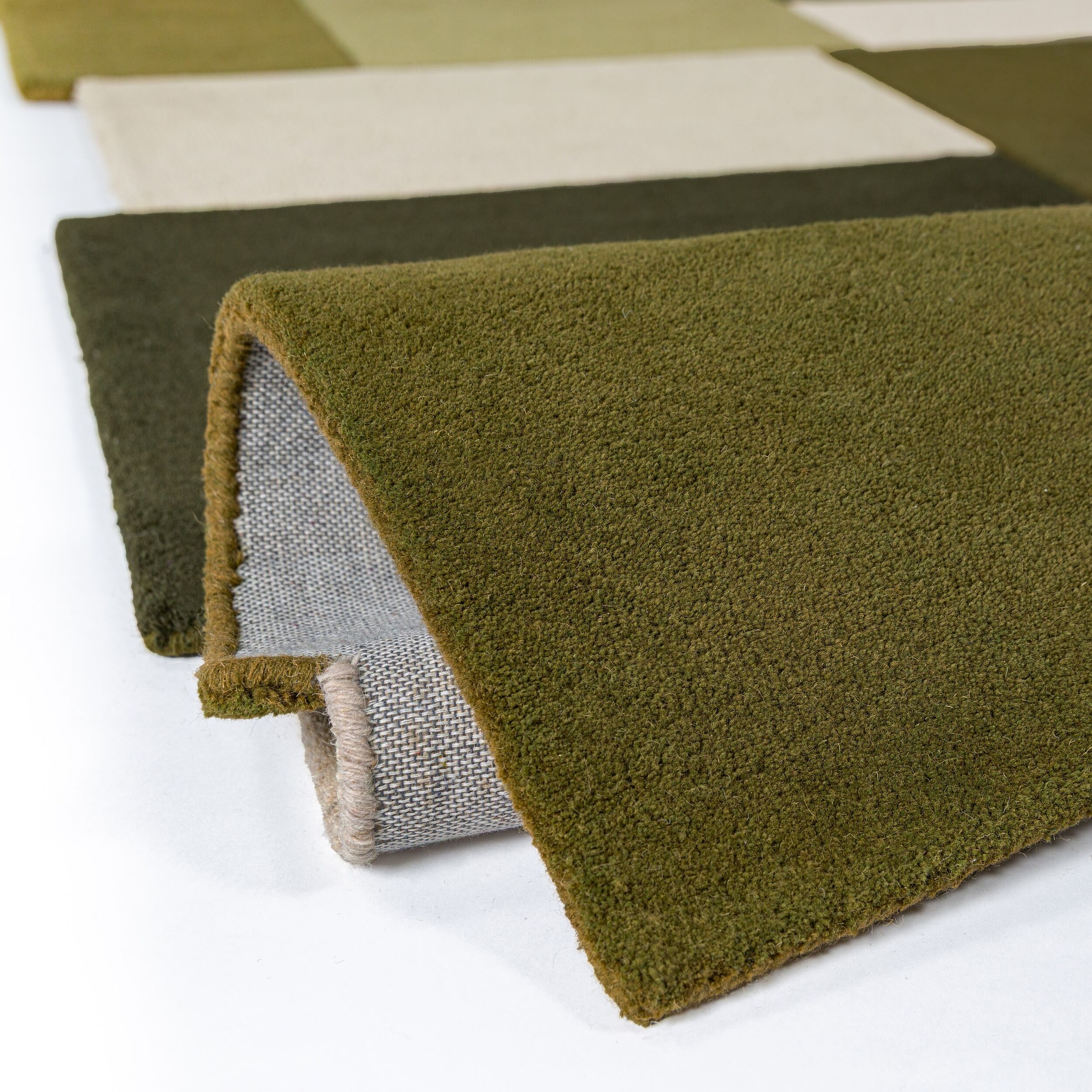 FLAIR RUGS Wollteppich »Collage Wollteppich« rechteckig 10 mm Höhe